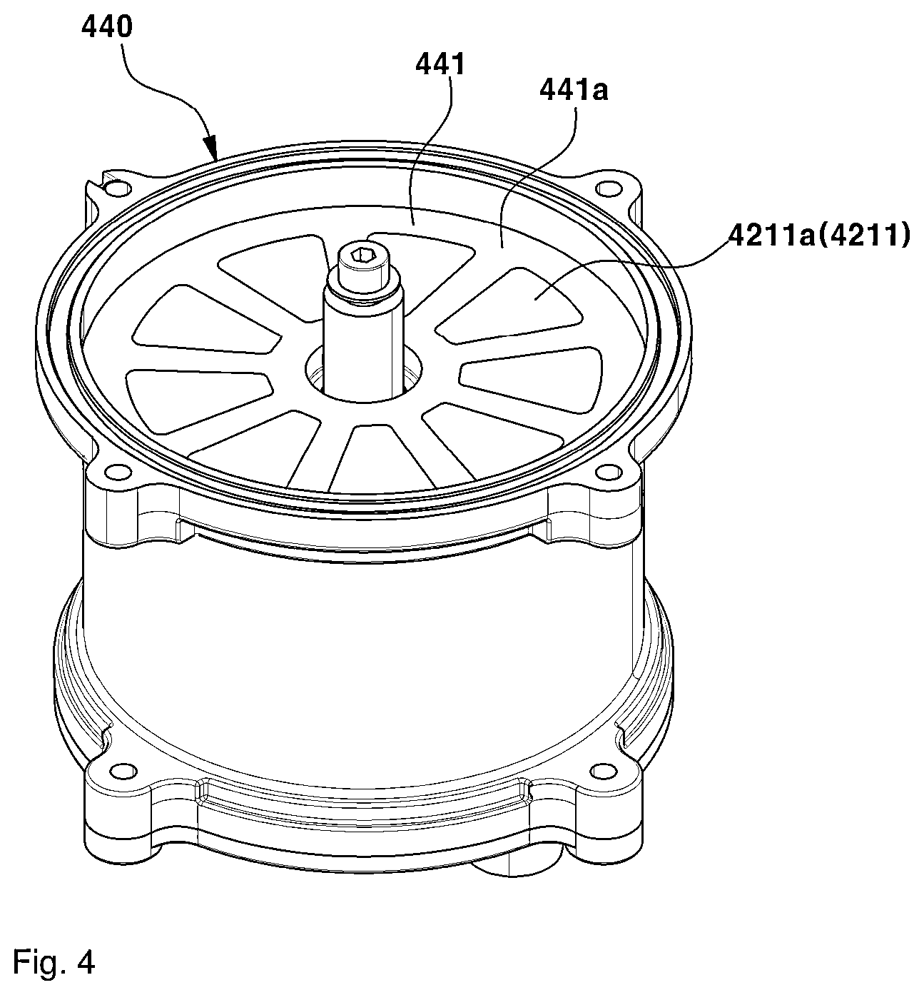 Patent US12345266 Figure 4 – Electric water pump