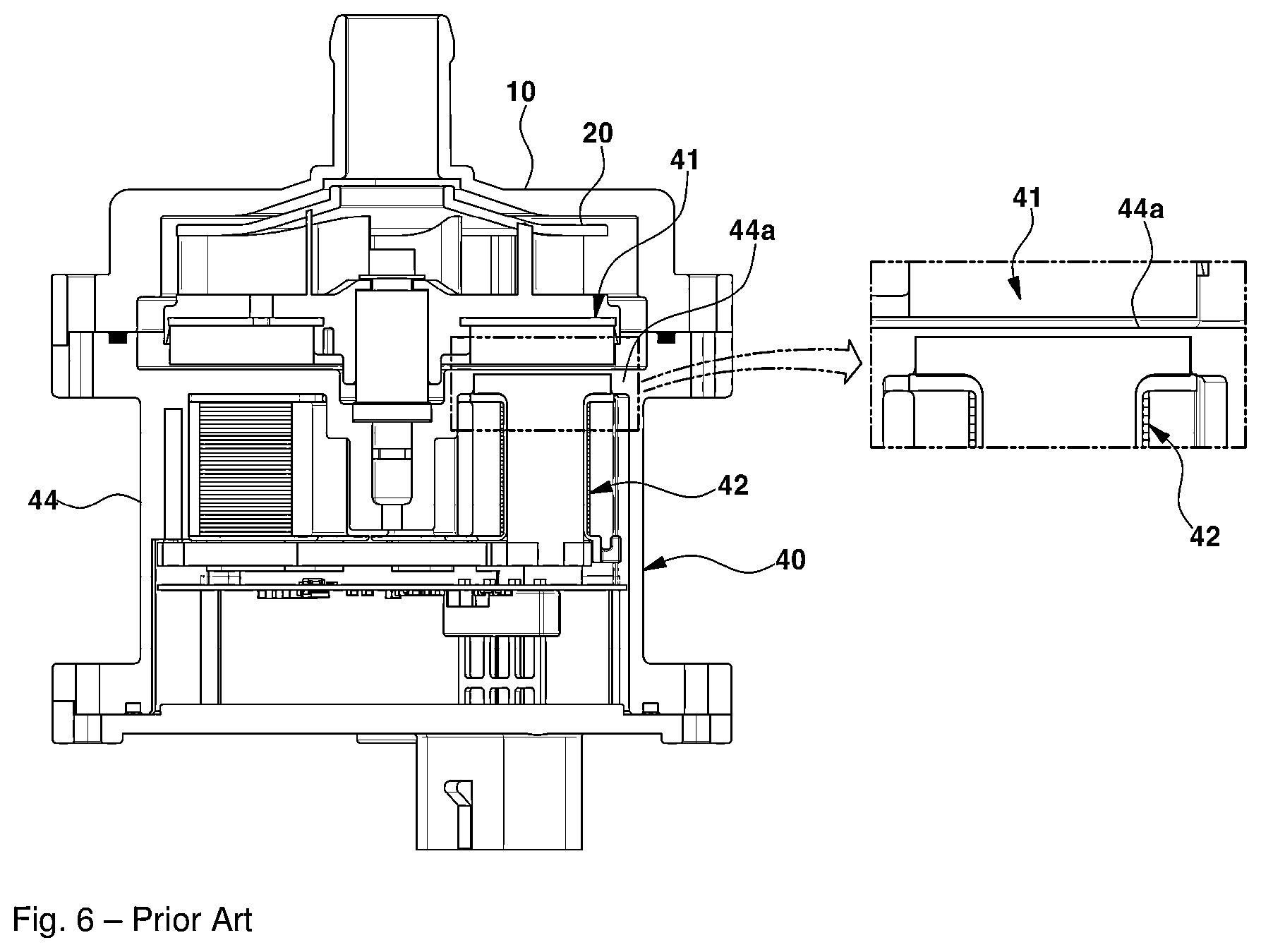 Patent US12345266 Figure 6 – Electric water pump