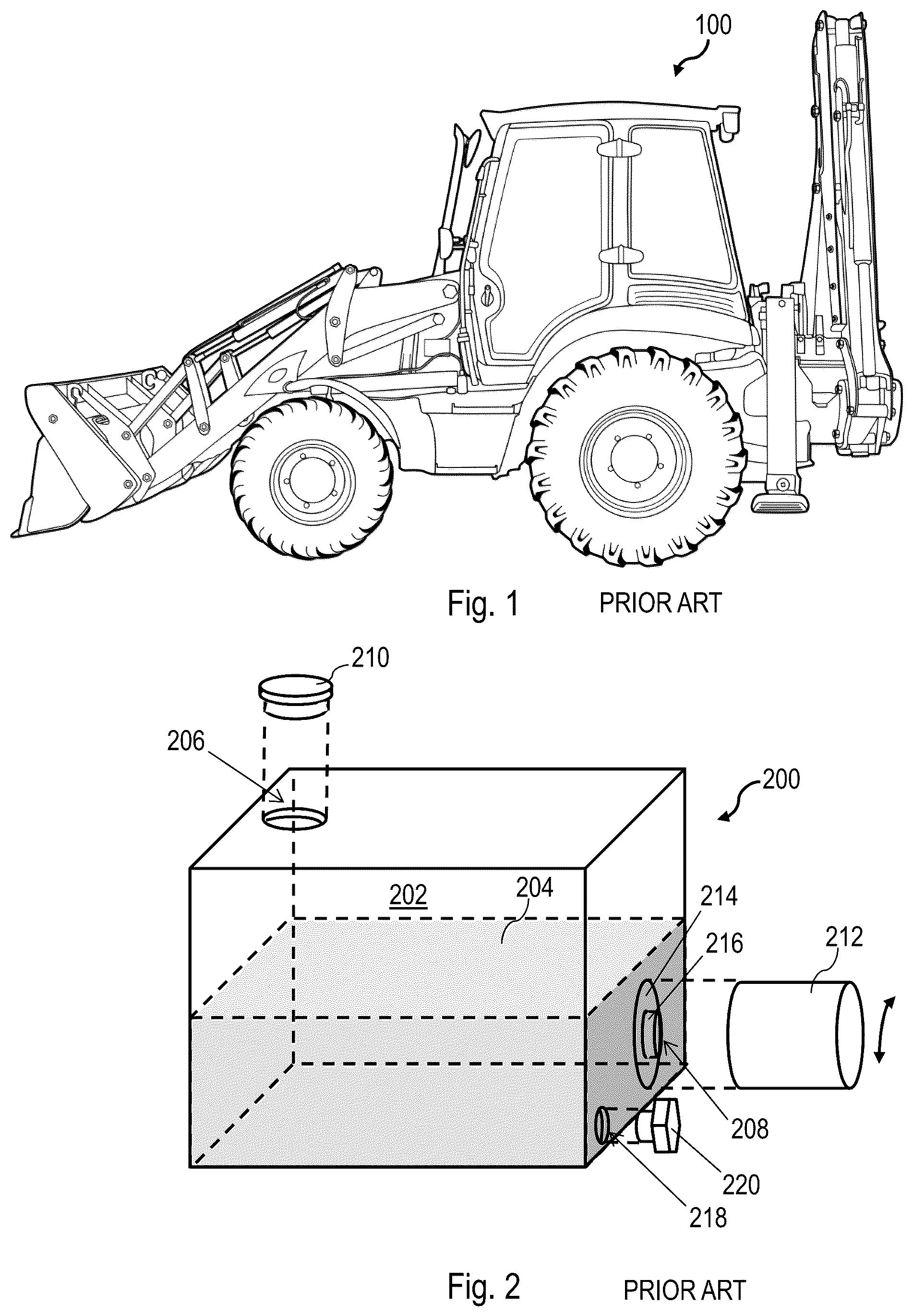 Patent US12345268 Figure 1 – Machine and method for vacuum assisted servicing of a fluid enclosure