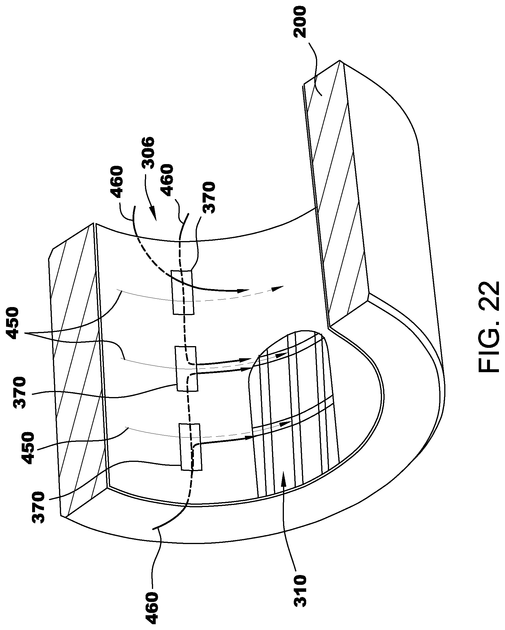 Patent US12345271 Figure 20 – Foil bearing assembly including perforated inner foil assembly and compressor including same