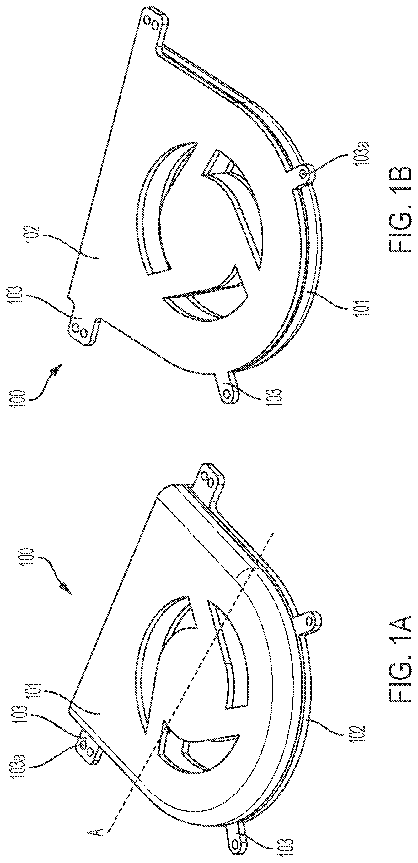 Patent US12345273 Figure 1 – Fan covering with high recycle content and high thermal conductivity