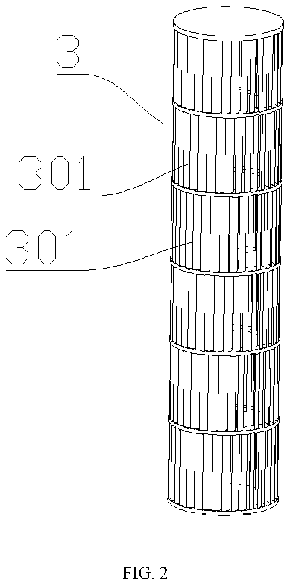 Patent US12345276 Figure 2 – Cross-flow air duct and air outlet device