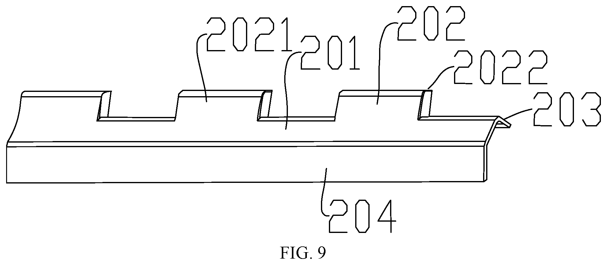 Patent US12345276 Figure 9 – Cross-flow air duct and air outlet device
