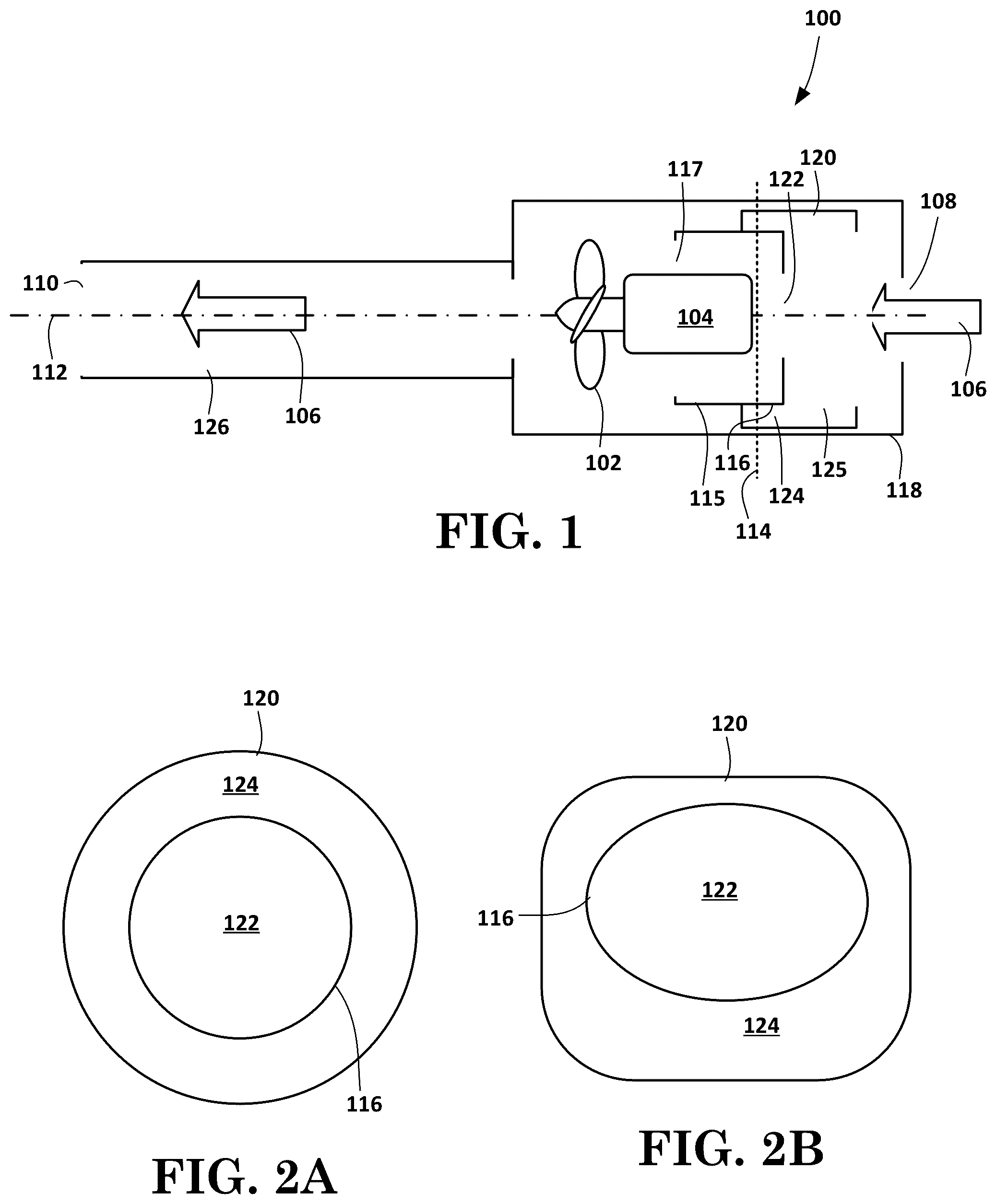 Patent US12345278 Figure 1 – Debris blower with sound attenuation resonator