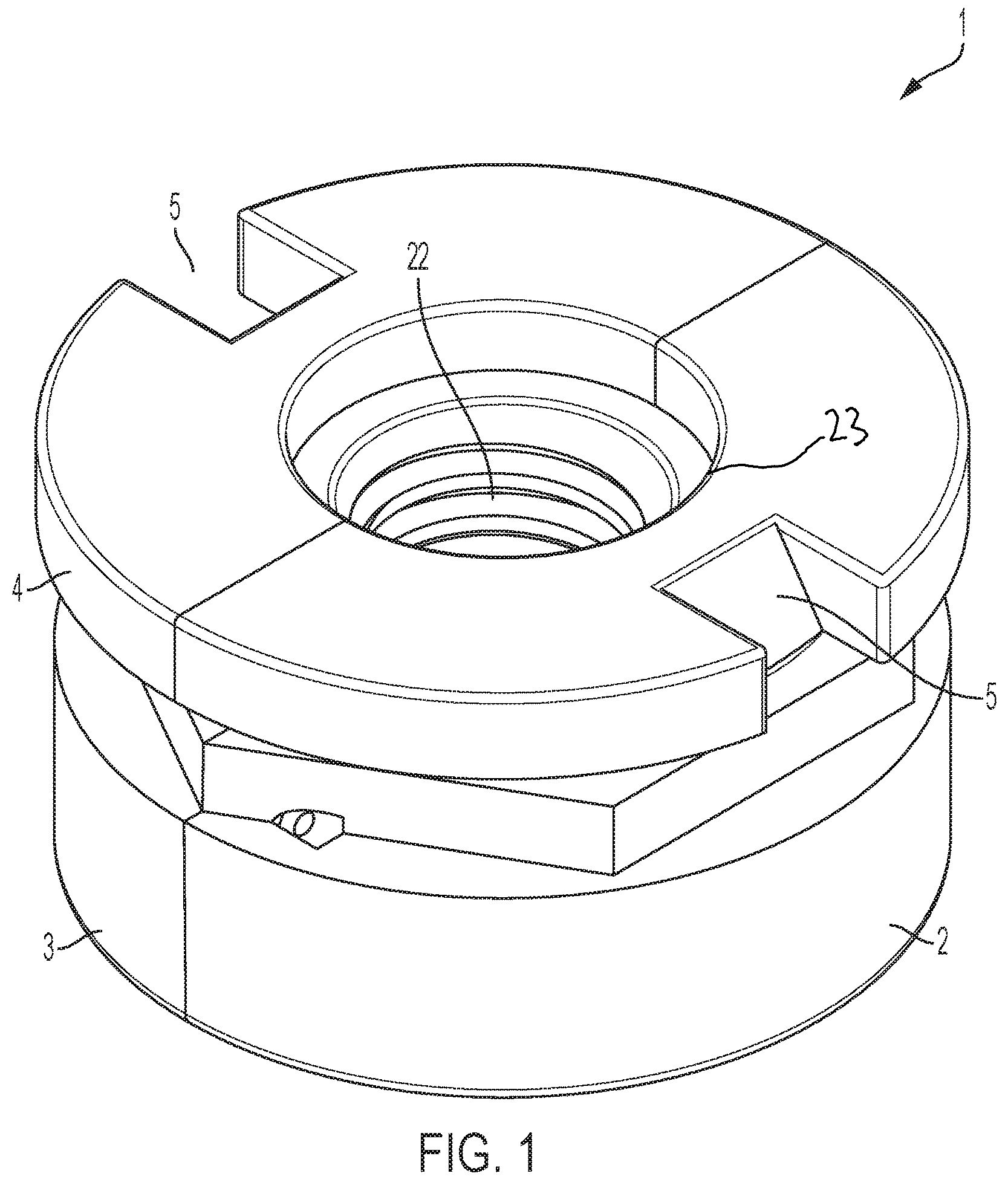 Patent US12345285 Figure 1 – Clam shell insert utility
