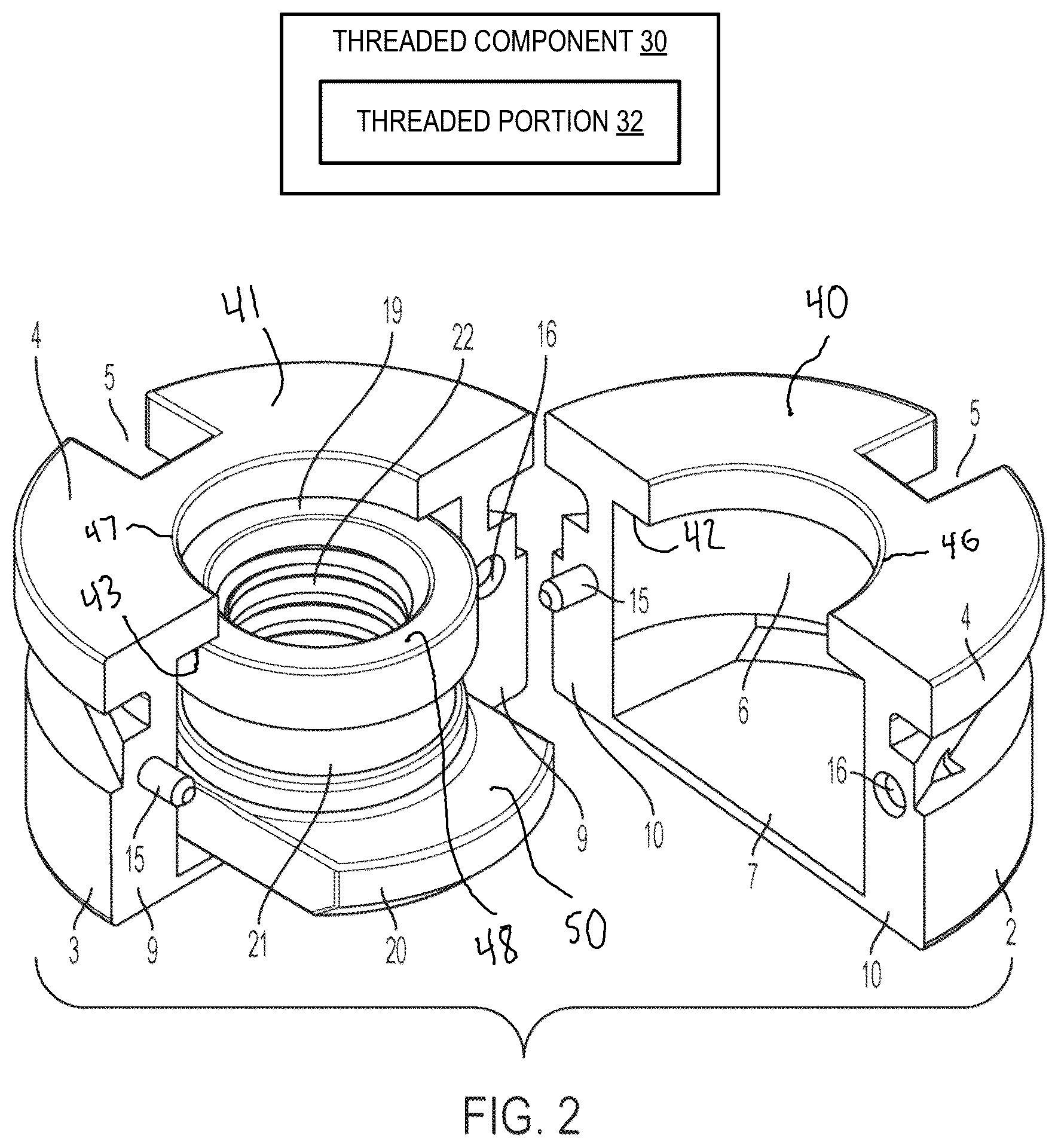 Patent US12345285 Figure 2 – Clam shell insert utility
