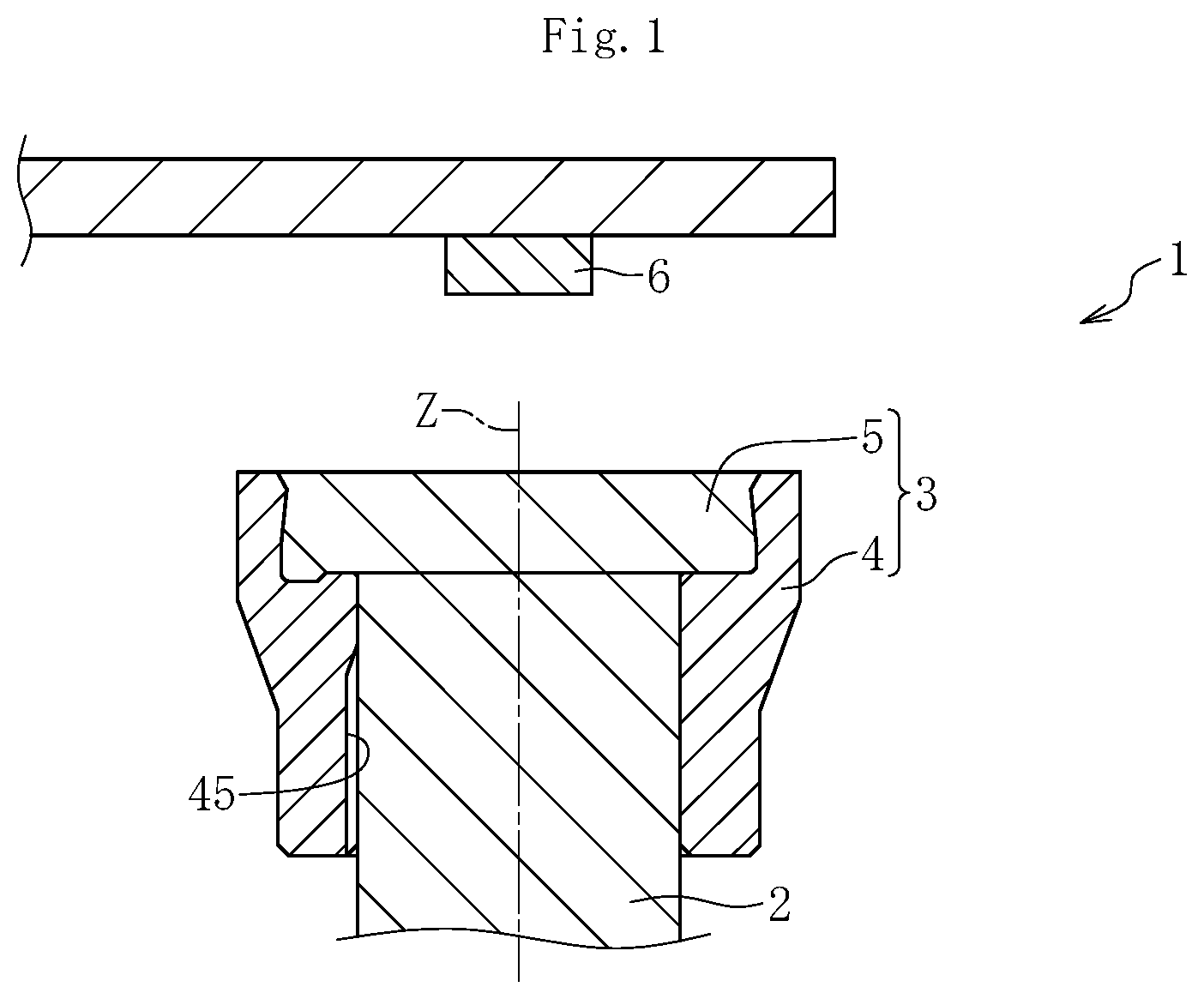 Patent US12345286 — Magnet holder and magnet unit — Figure 1