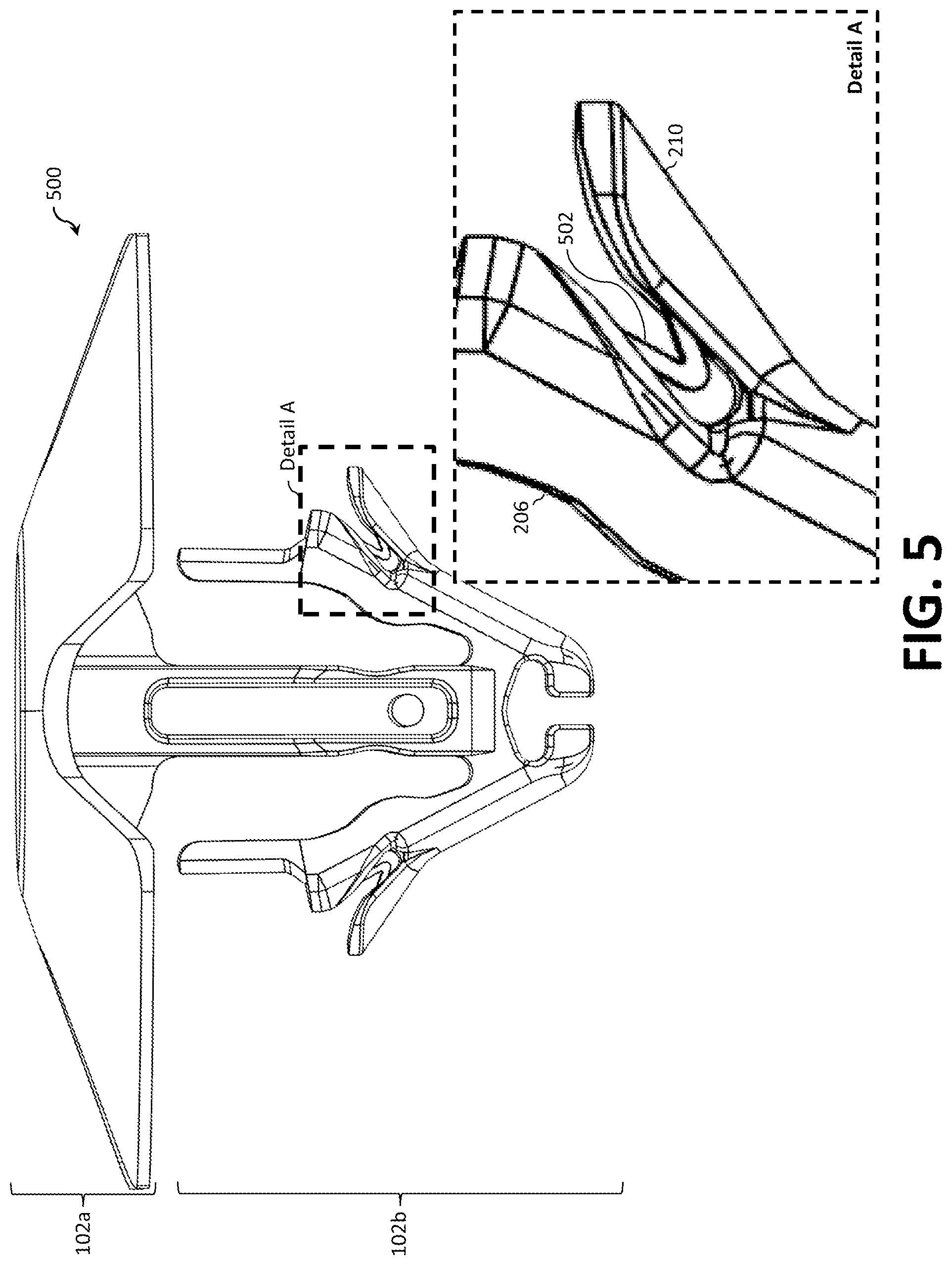 Patent US12345288 Figure 8 – Blanket fastener