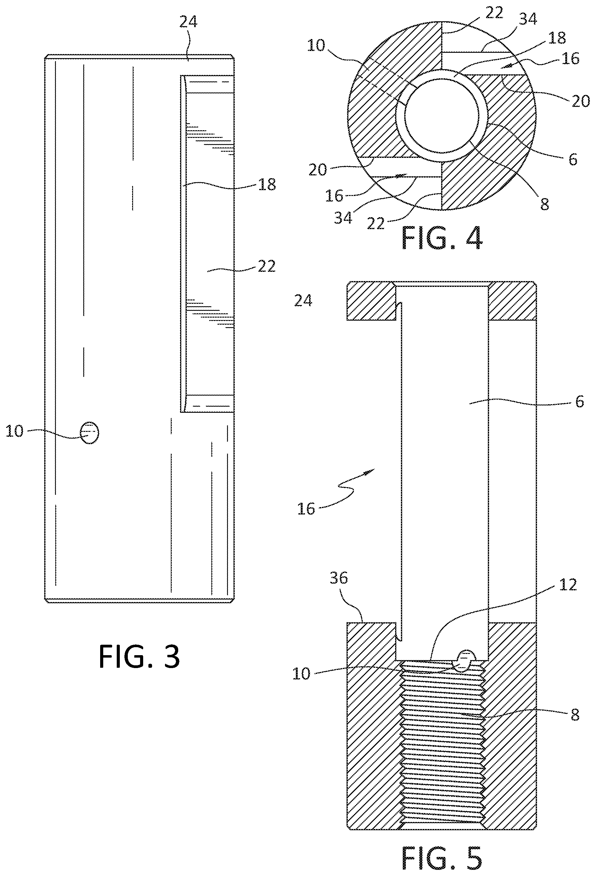 Patent US12345289 Figure 2 – Coupler for connecting a rebar to a threaded rod or another rebar
