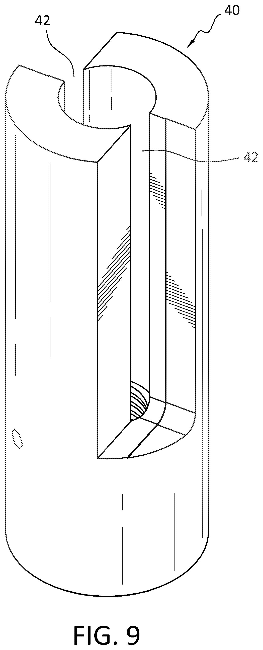 Patent US12345289 Figure 7 – Coupler for connecting a rebar to a threaded rod or another rebar