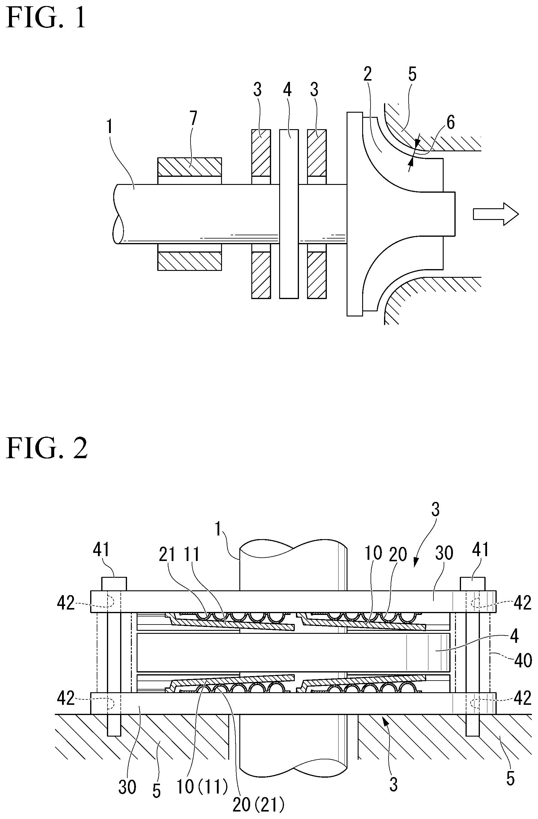 Patent US12345293 Figure 1 – Thrust foil bearing