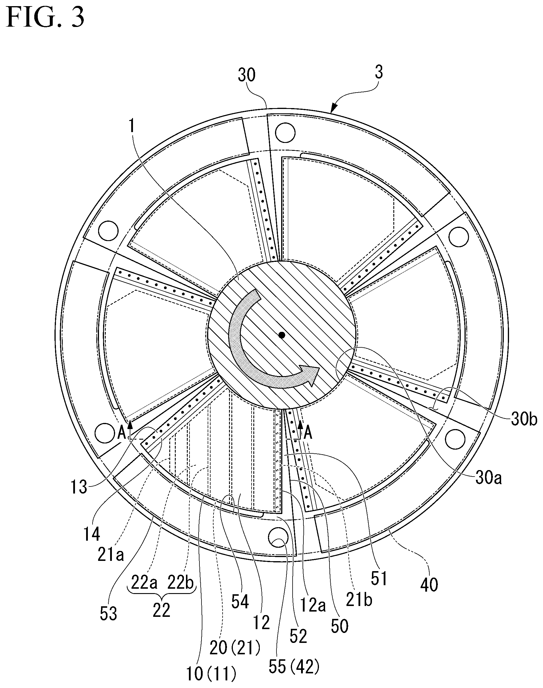Patent US12345293 Figure 2 – Thrust foil bearing