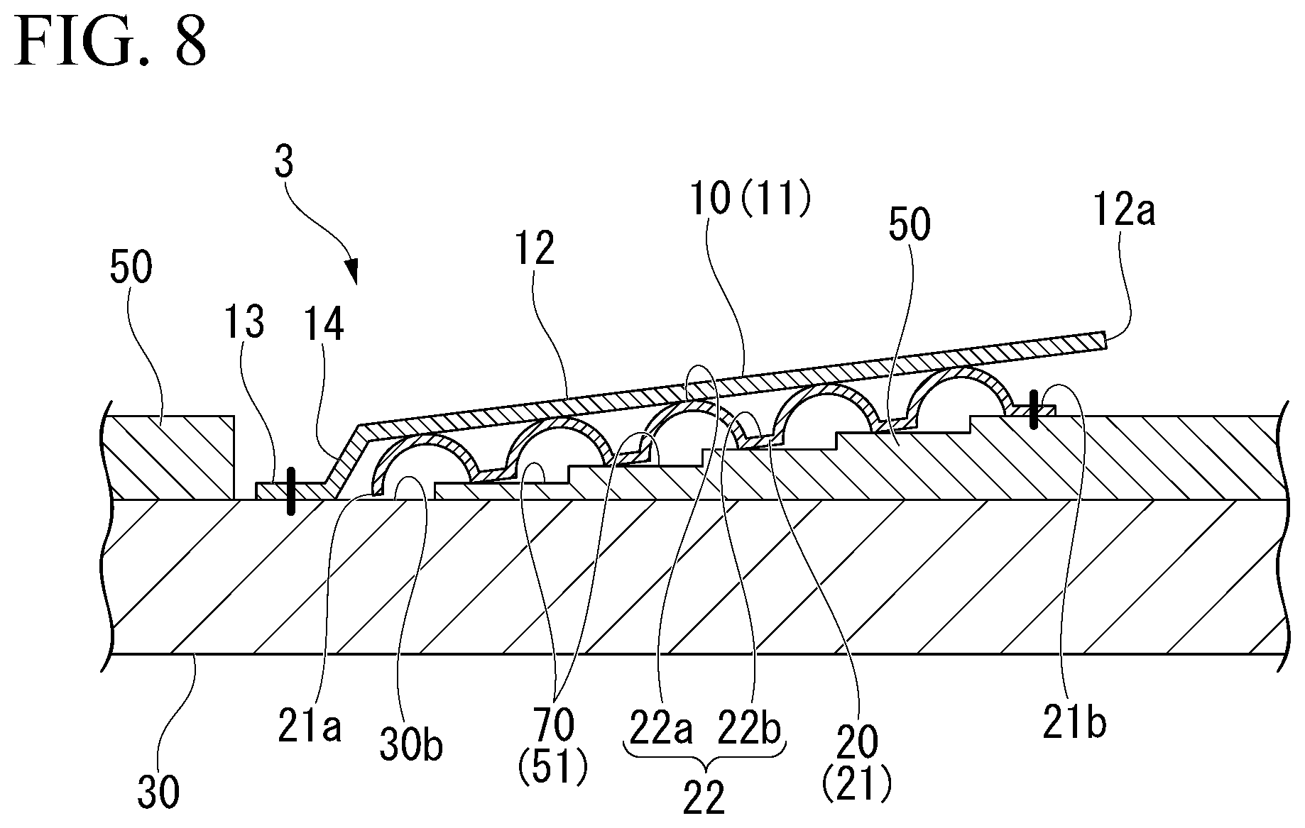 Patent US12345293 Figure 5 – Thrust foil bearing