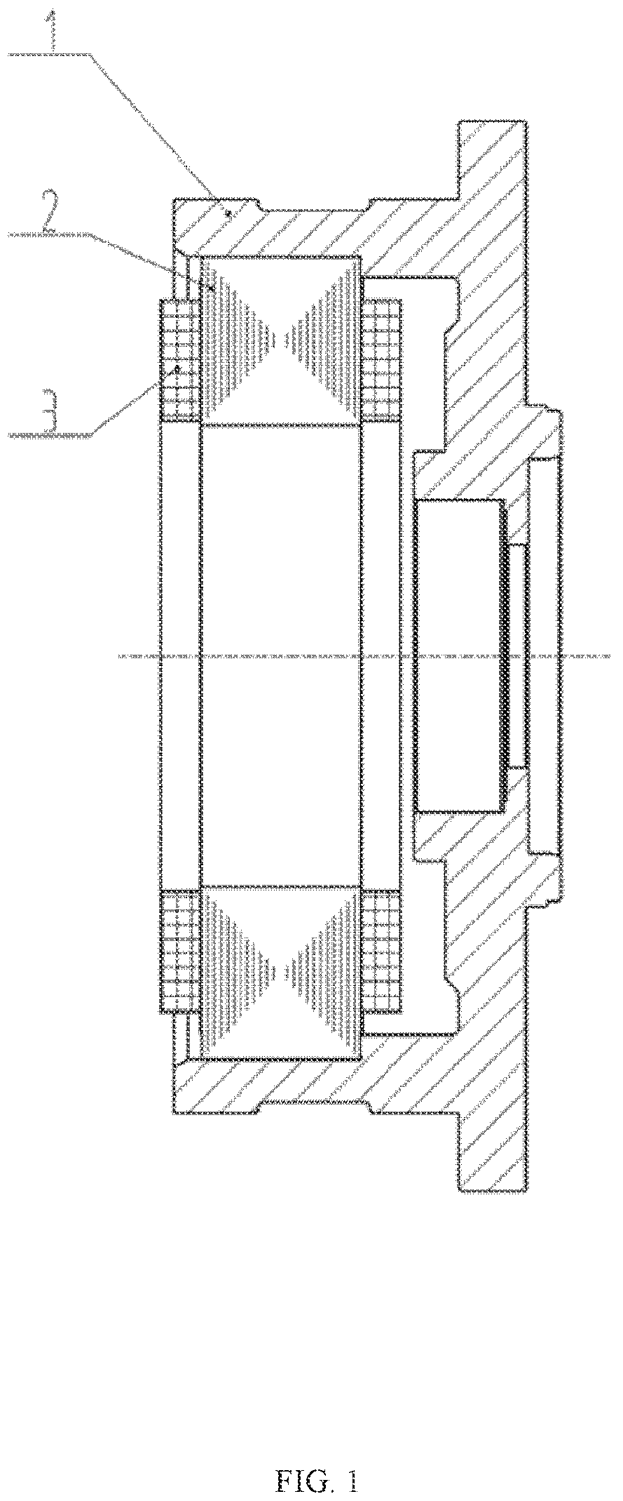 Patent US12345294 — Stator of magnetic levitation bearing, magnetic levitation bearing, and compressor — Figure 1
