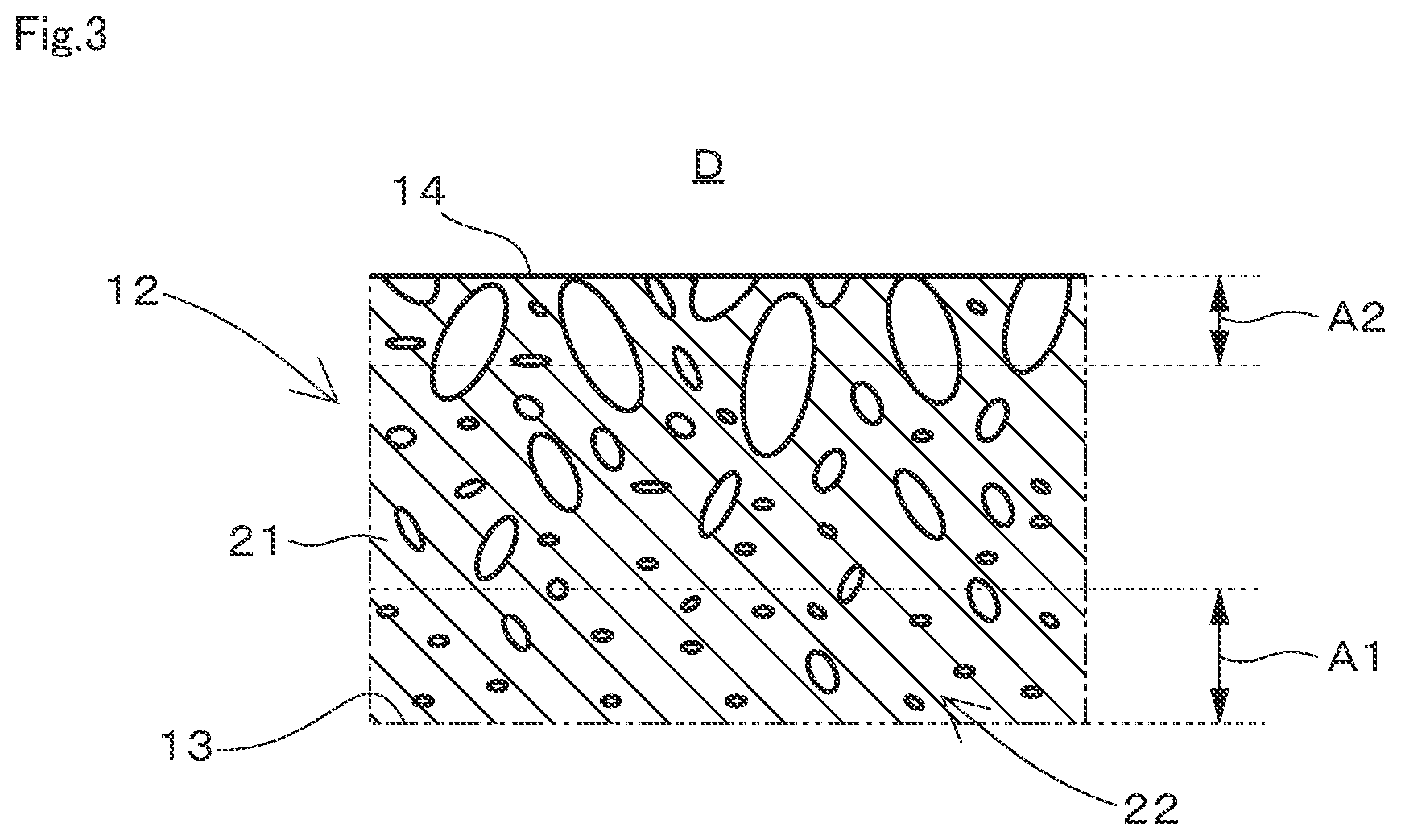 Patent US12345295 Figure 3 – Sliding member and method for producing sliding member