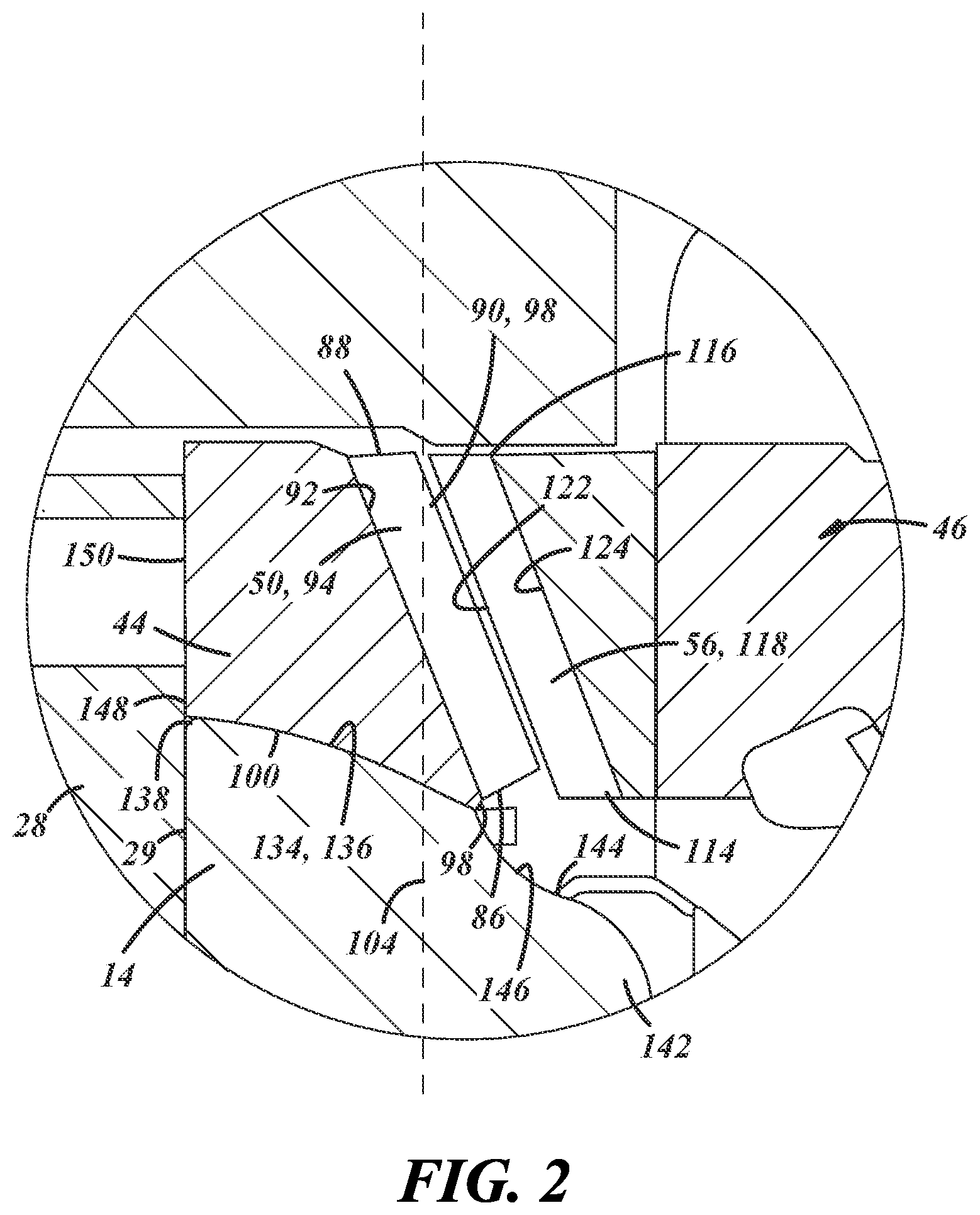 Patent US12345298 Figure 2 – Rotary power transmission device with clutch