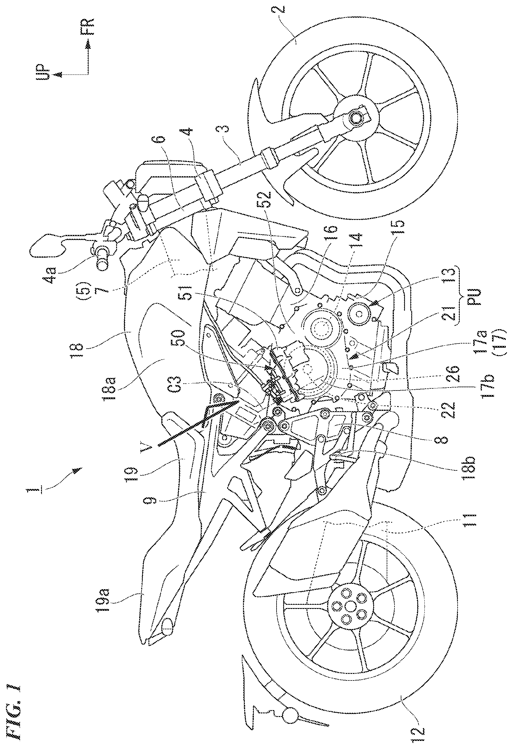 Patent US12345302 Figure 1 – Clutch control device