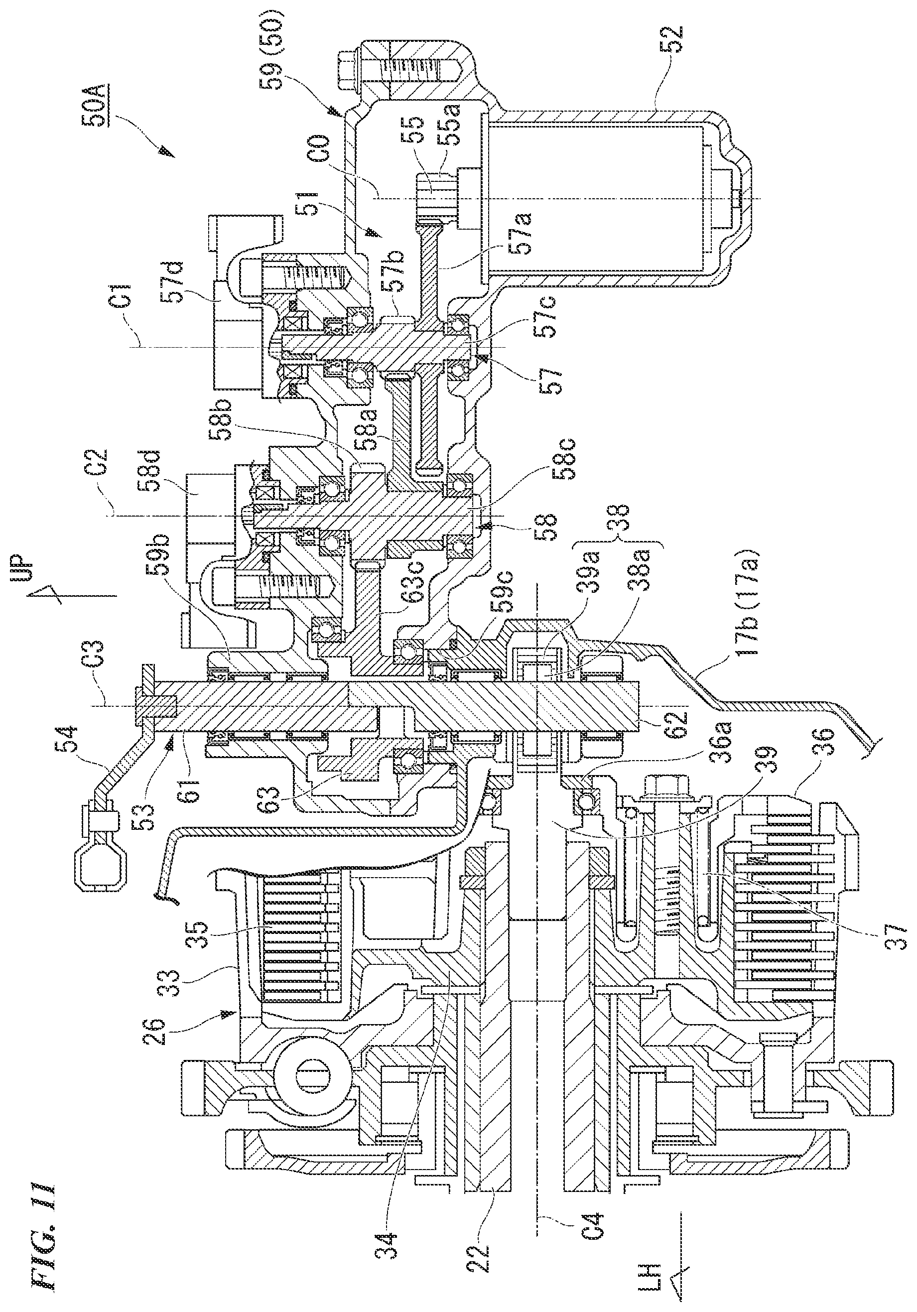 Patent US12345302 Figure 9 – Clutch control device