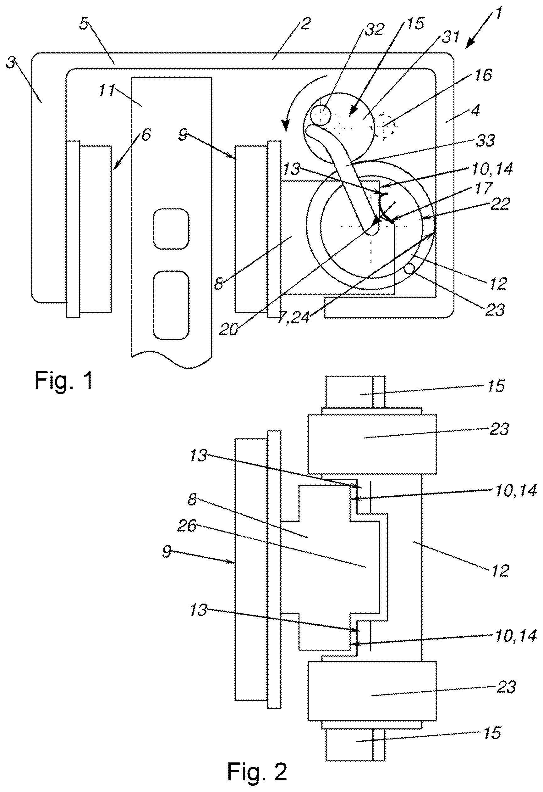 Patent US12345304 — Brake device — Figure 1