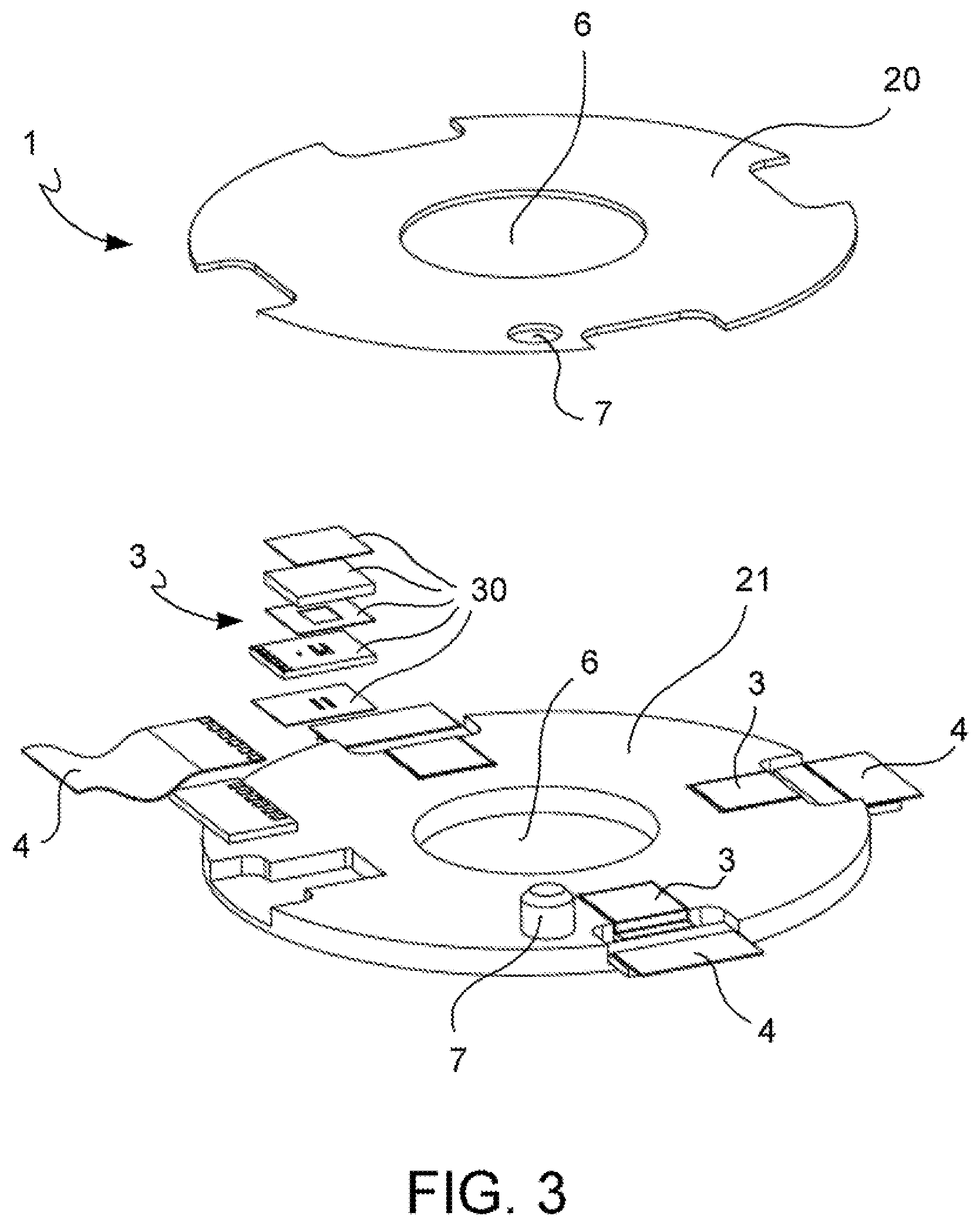 Patent US12345306 Figure 2 – Device and method for a simultaneous detection of tangential and normal forces acting in a detection point at a brake caliper or at a suspension of a vehicle wheel