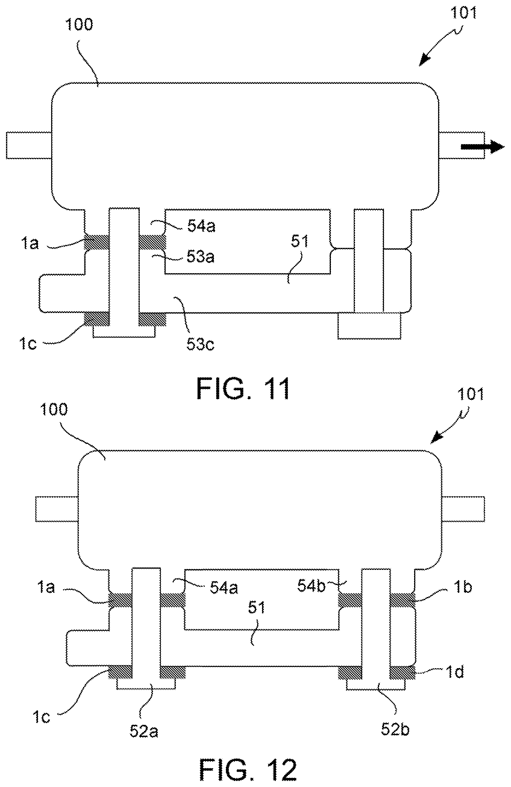 Patent US12345306 Figure 8 – Device and method for a simultaneous detection of tangential and normal forces acting in a detection point at a brake caliper or at a suspension of a vehicle wheel