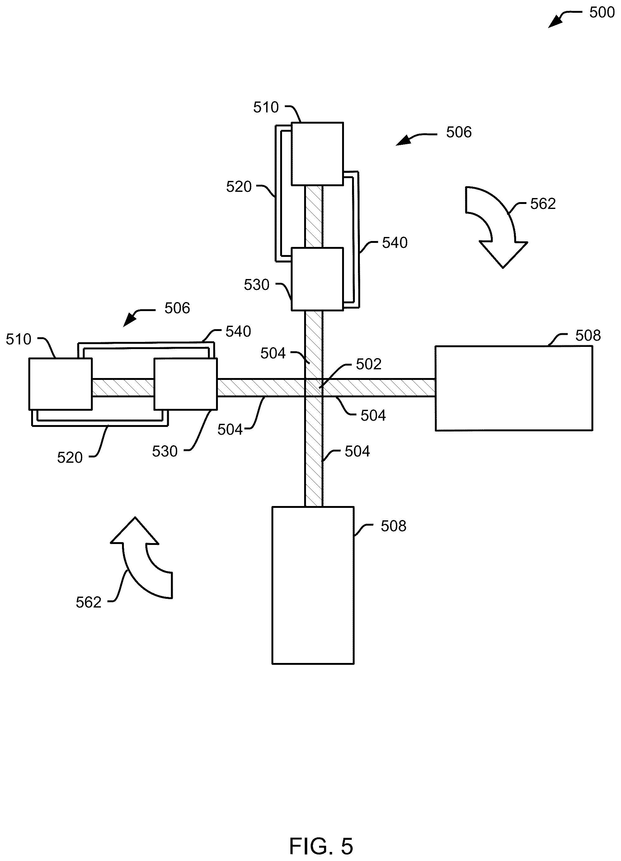 Patent US12345309 Figure 5 – Gravitational torque amplifier apparatus and method