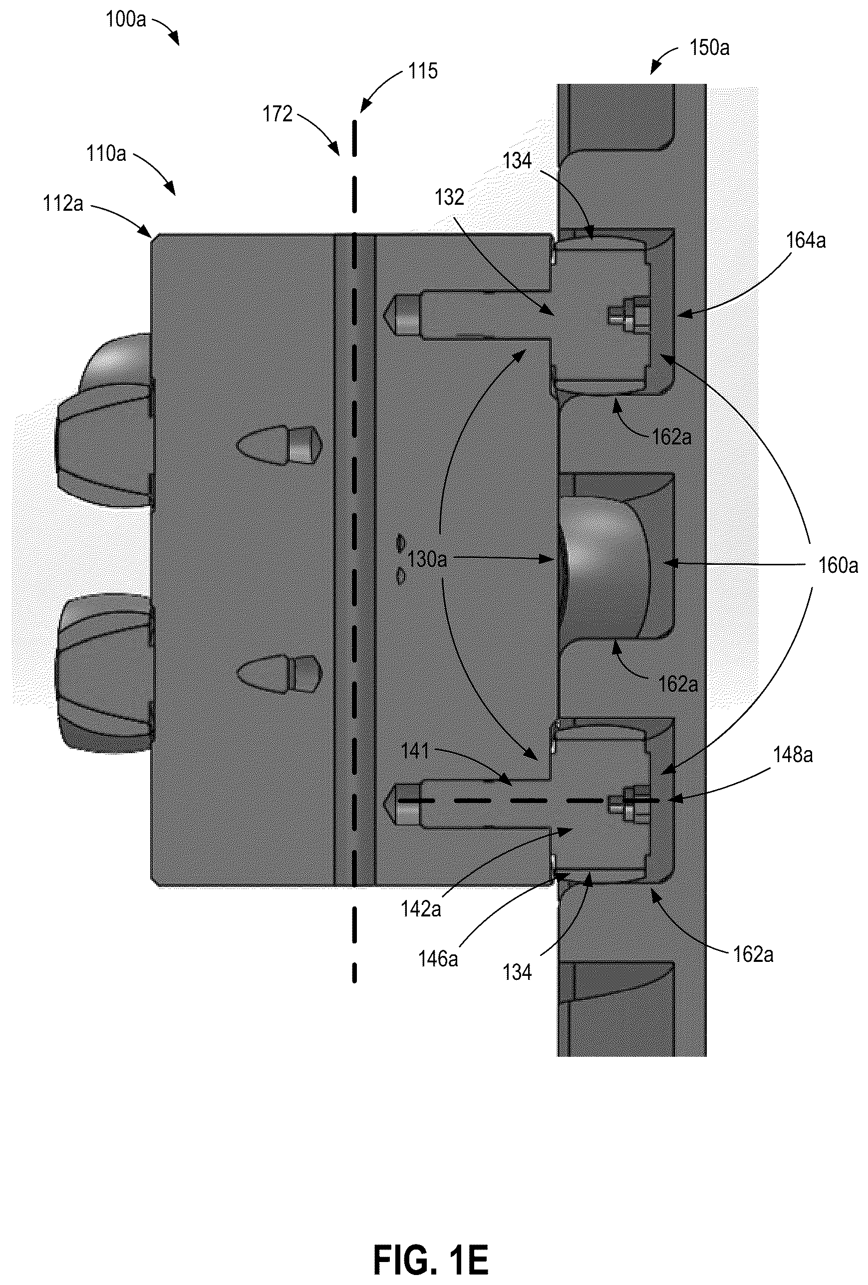 Patent US12345312 Figure 5 – Discrete roller assembly-based helical drive for translation