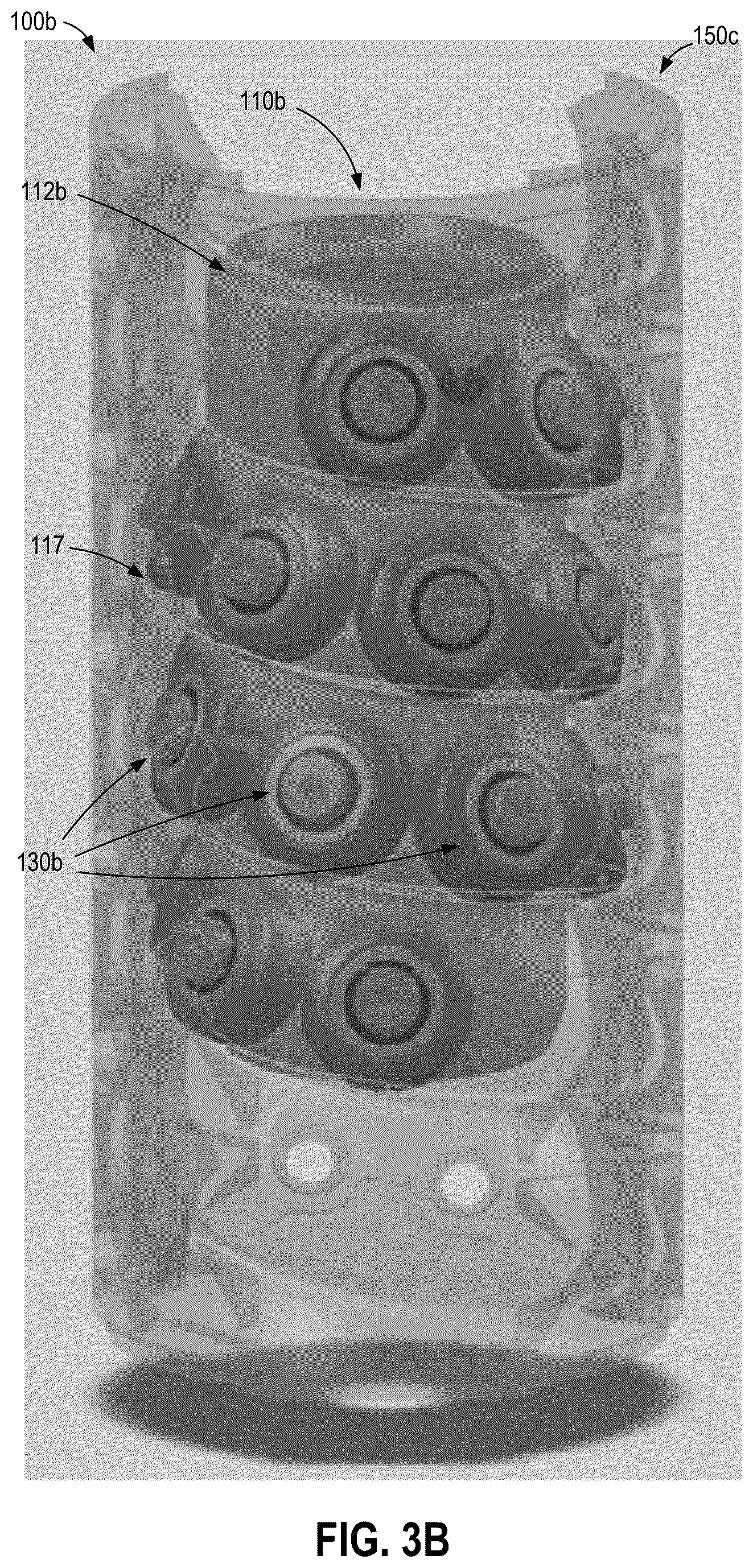 Patent US12345312 Figure 8 – Discrete roller assembly-based helical drive for translation