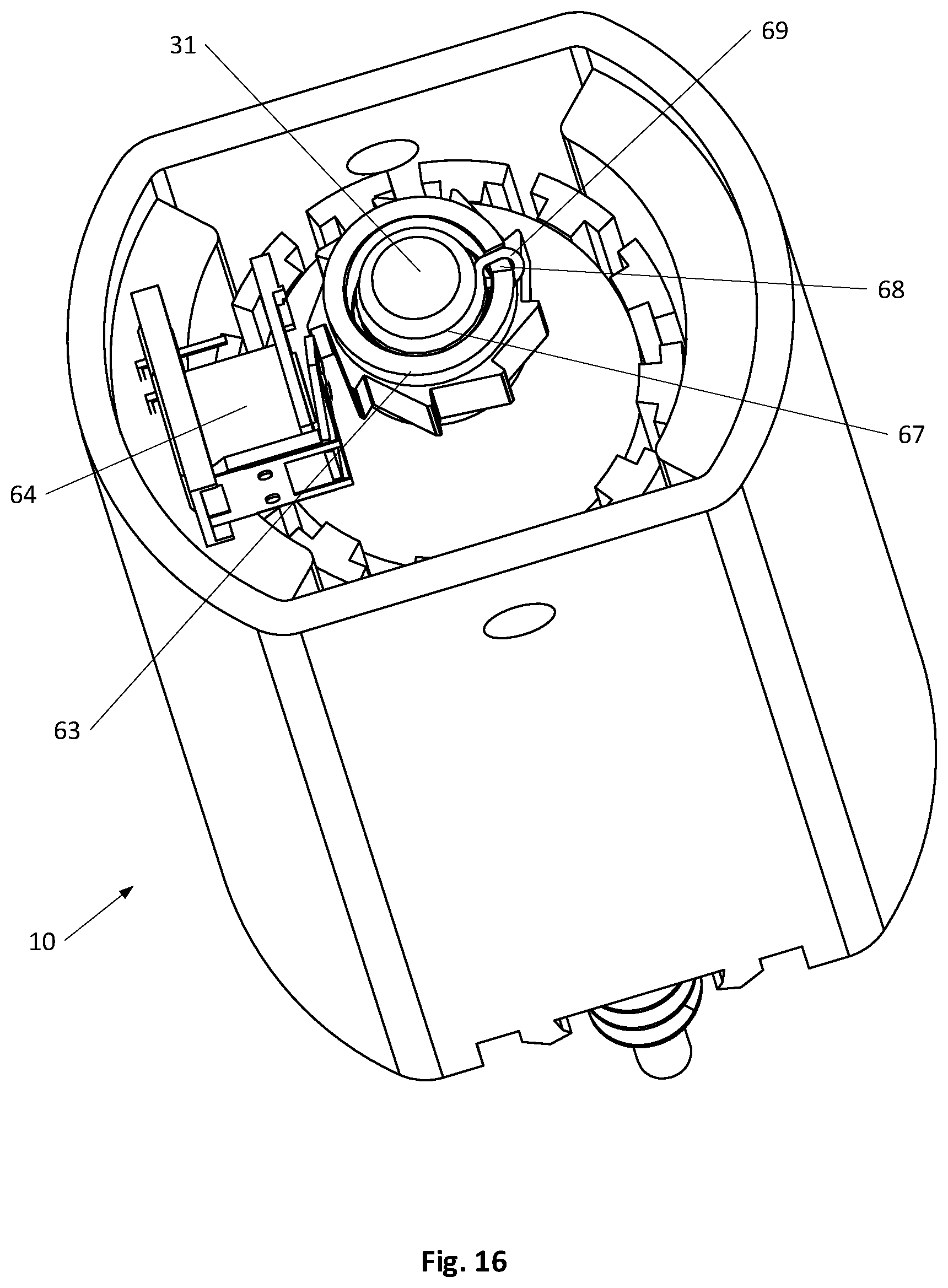 Patent US12345313 Figure 19 – Locking against rotation of electric motor of a linear actuator