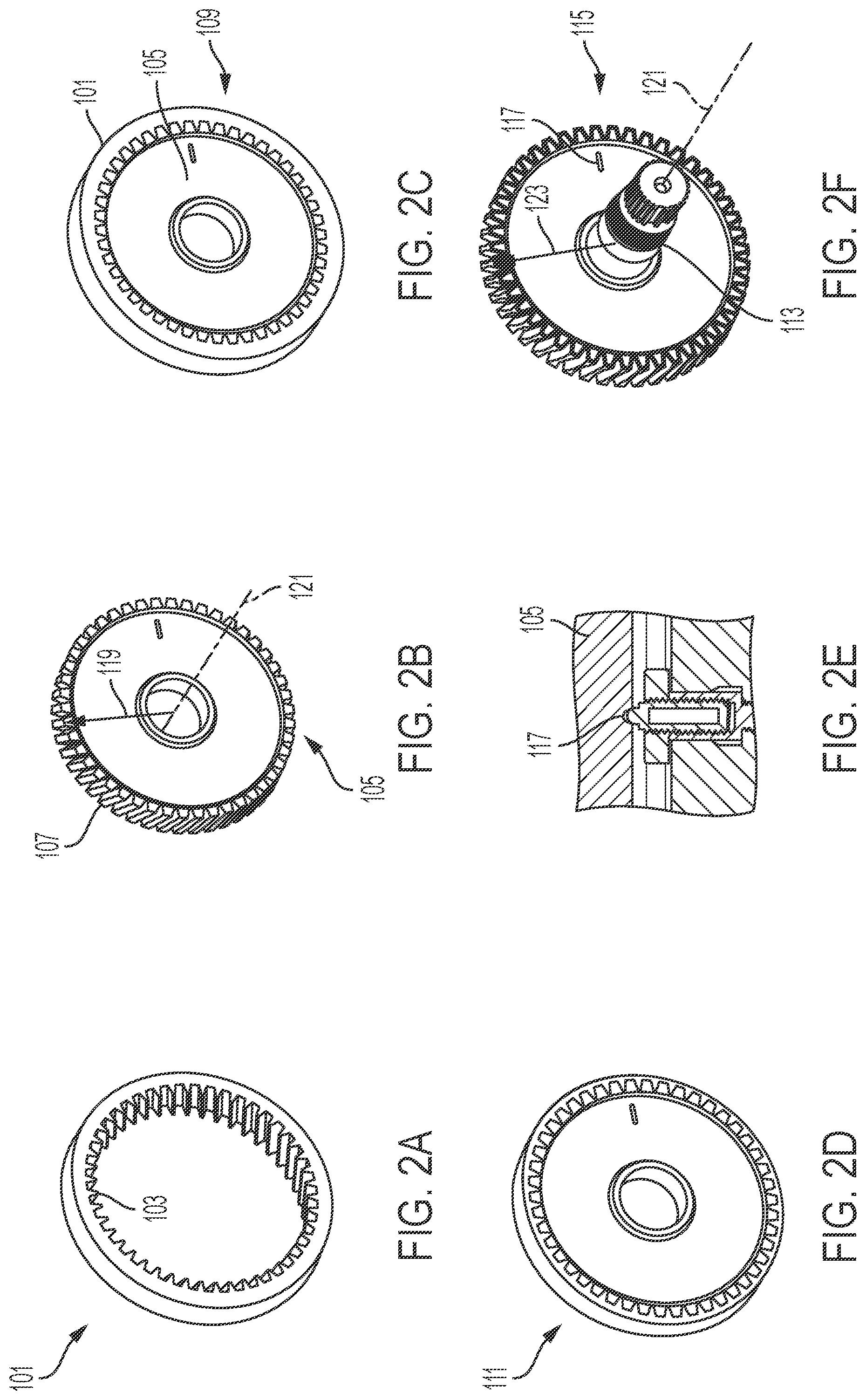 Patent US12345317 Figure 2 – System, method and apparatus for metallic gear hub with metallic teeth having outer polymer layer