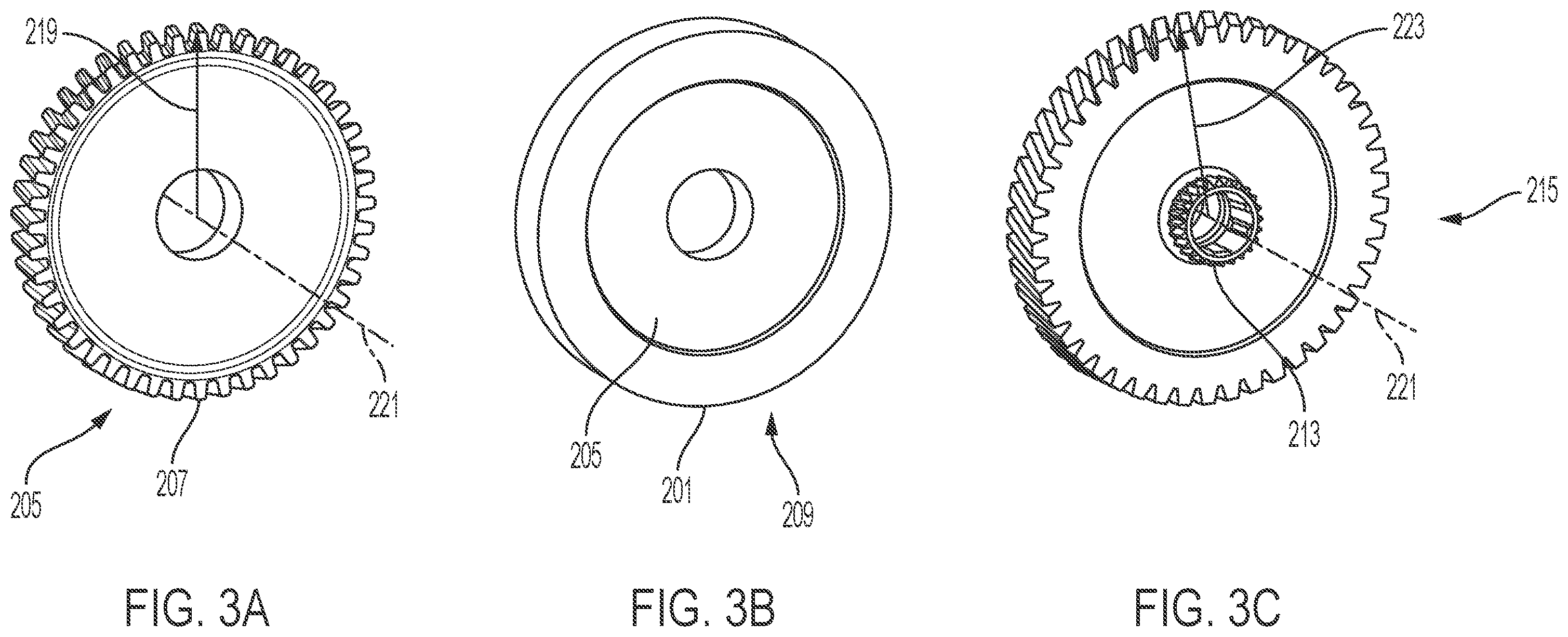 Patent US12345317 Figure 3 – System, method and apparatus for metallic gear hub with metallic teeth having outer polymer layer