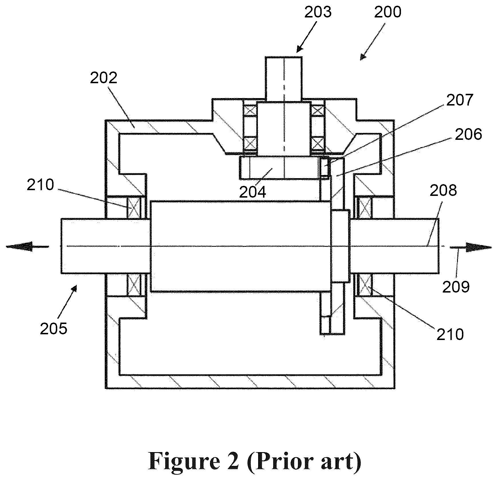 Patent US12345319 Figure 2 – Crown wheel gear