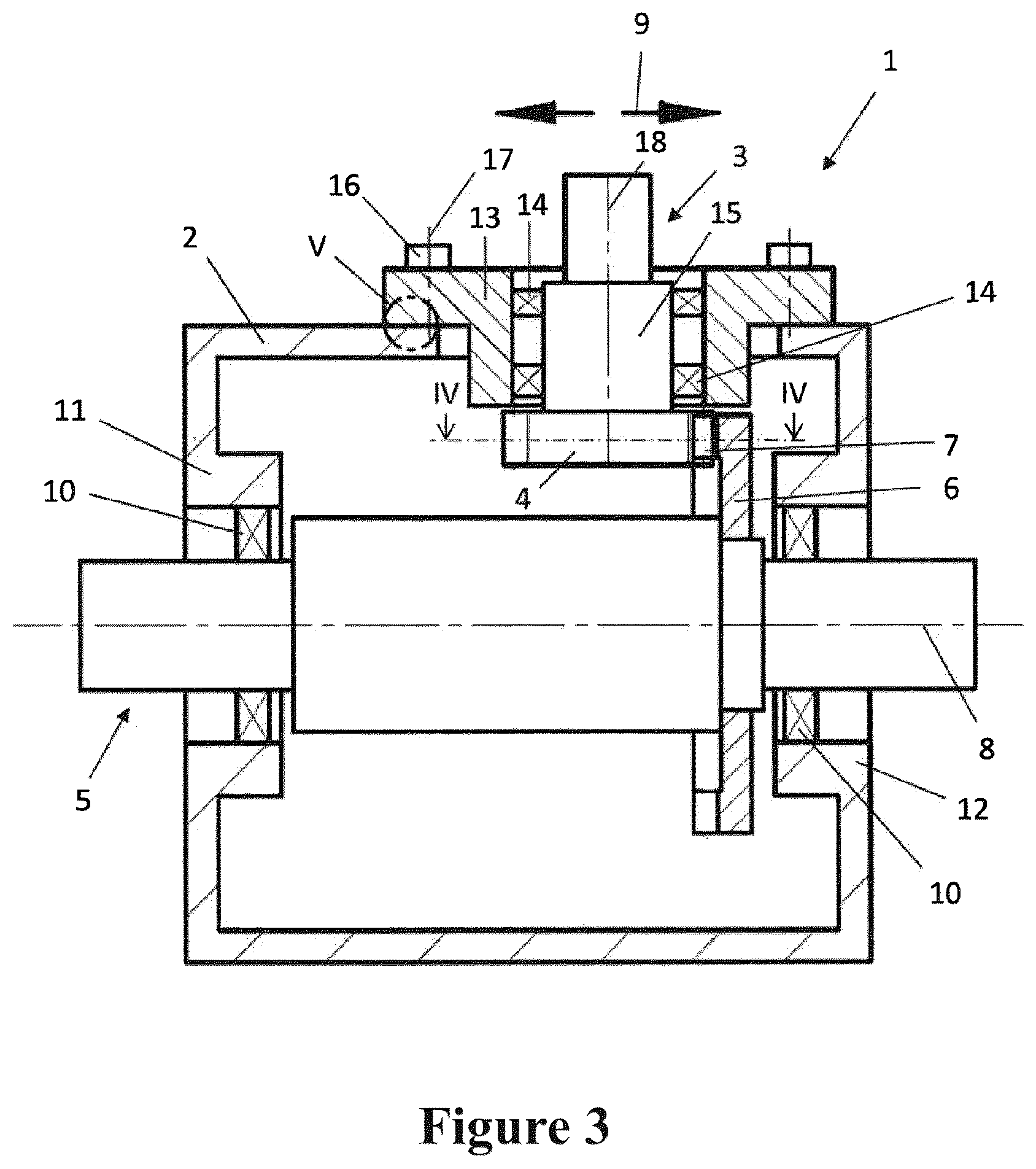 Patent US12345319 Figure 3 – Crown wheel gear