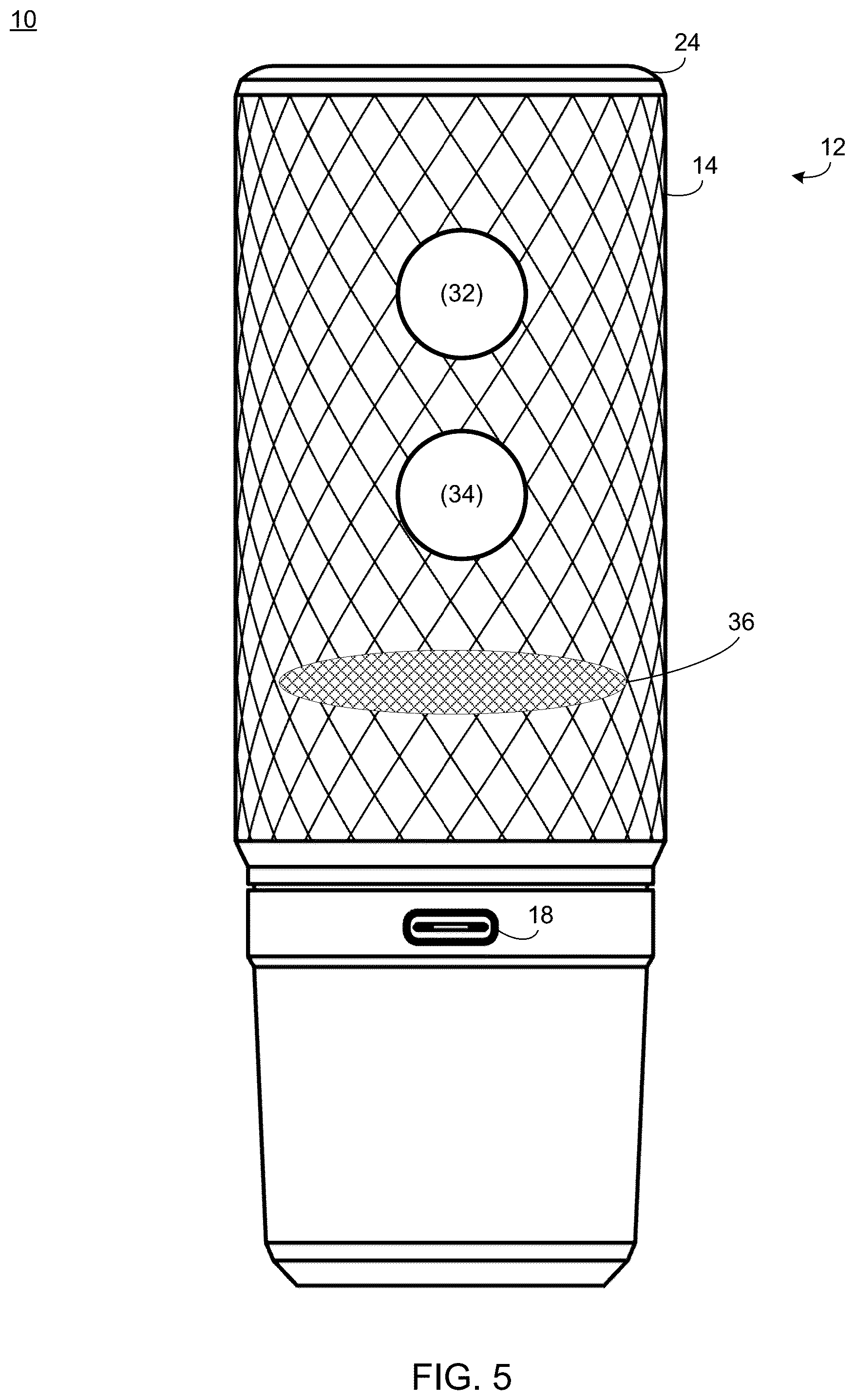 Patent US12345324 Figure 4 – Electronic vehicle shift accessory