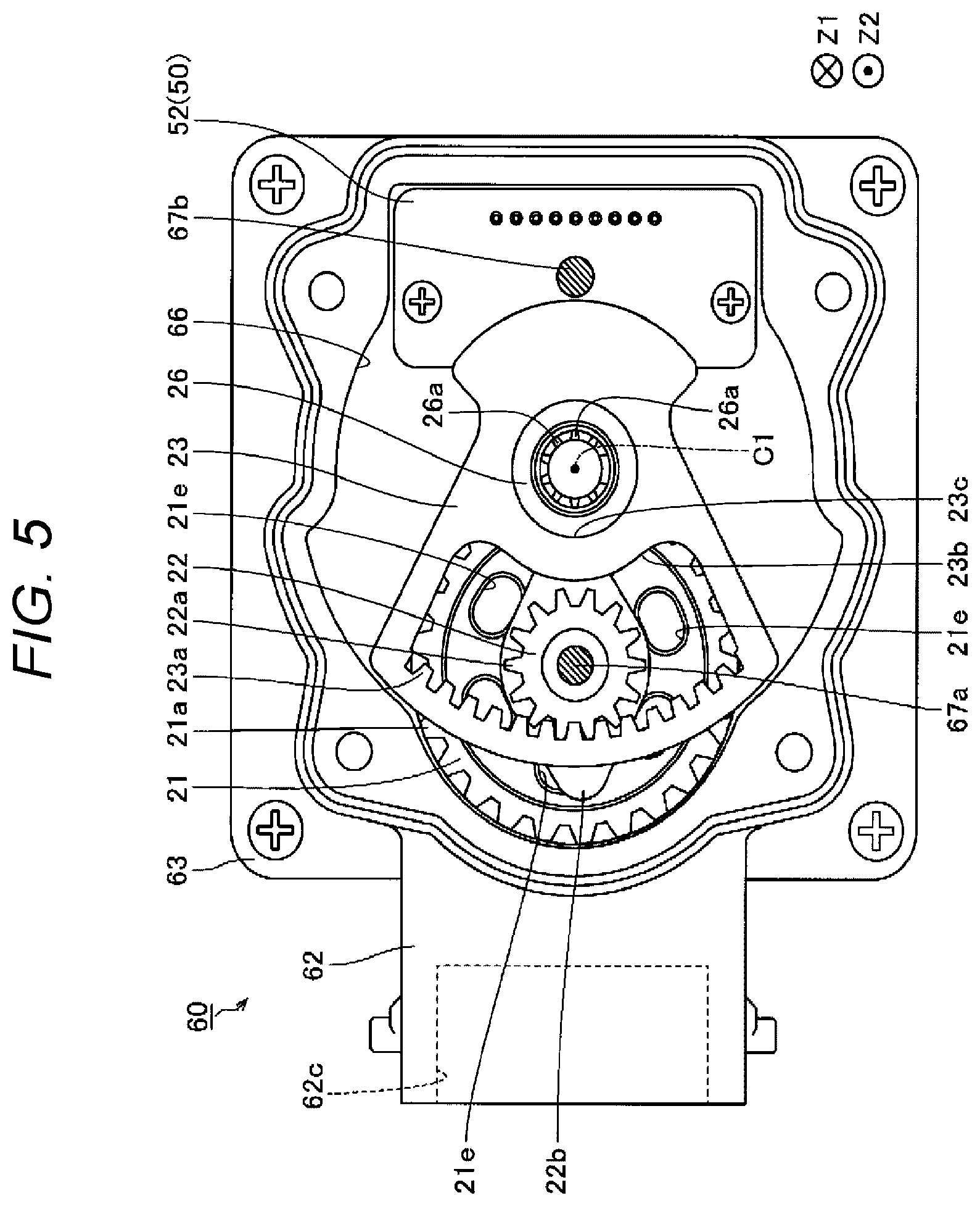 Patent US12345329 Figure 3 – Shift device