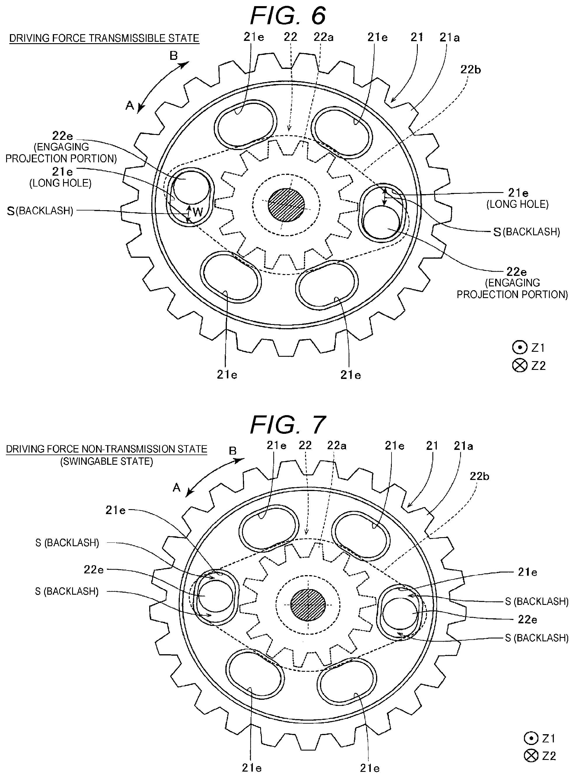 Patent US12345329 Figure 4 – Shift device