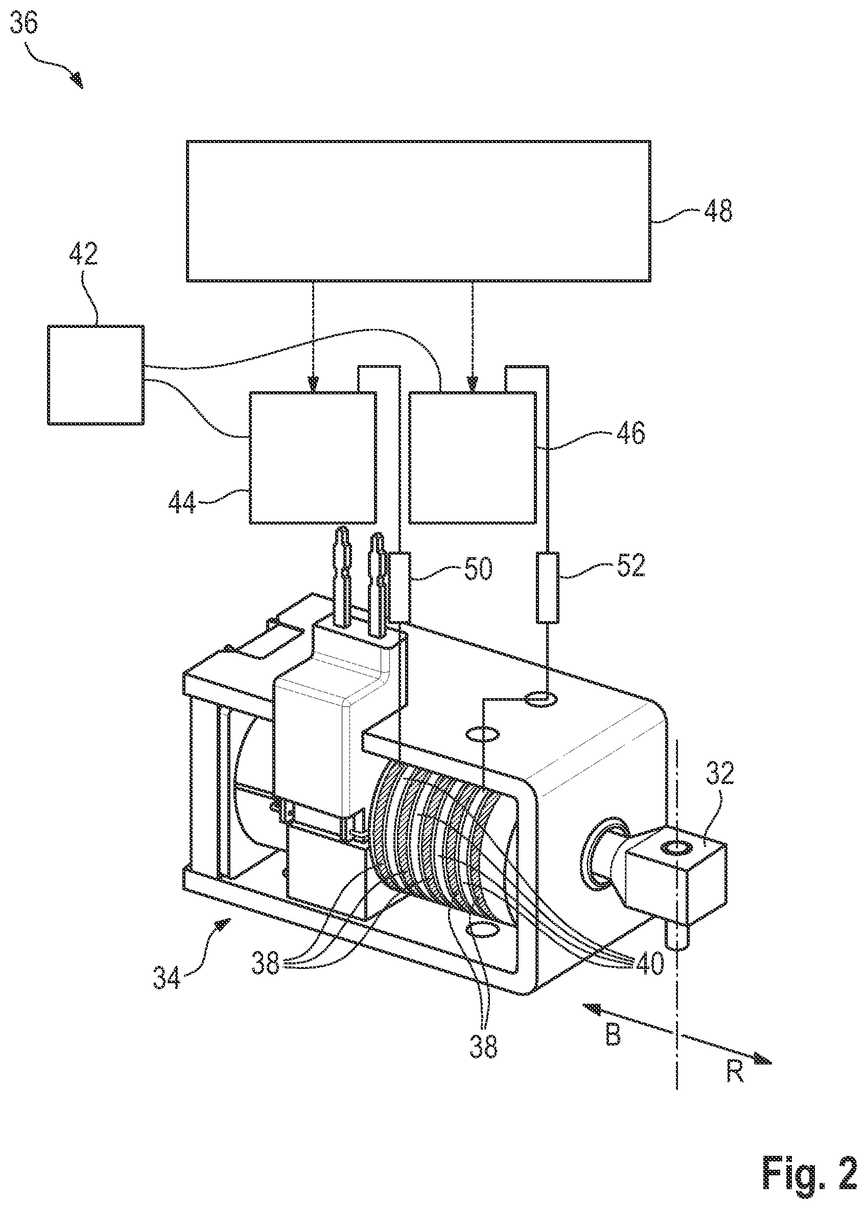 Patent US12345331 Figure 2 – Braking device having an actuatable member, and a method for operating a braking device