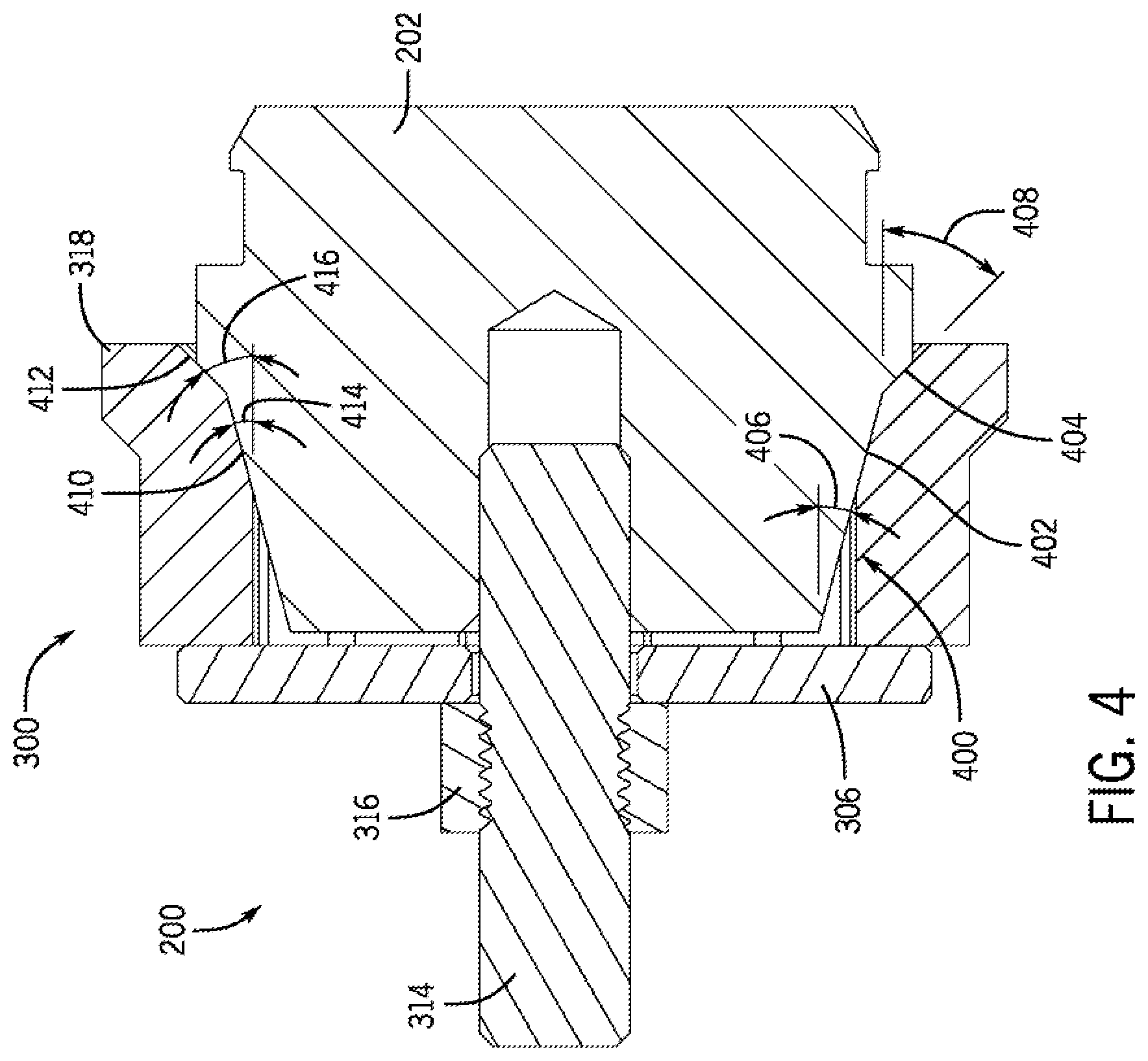 Patent US12345332 Figure 4 – Self-locking plug