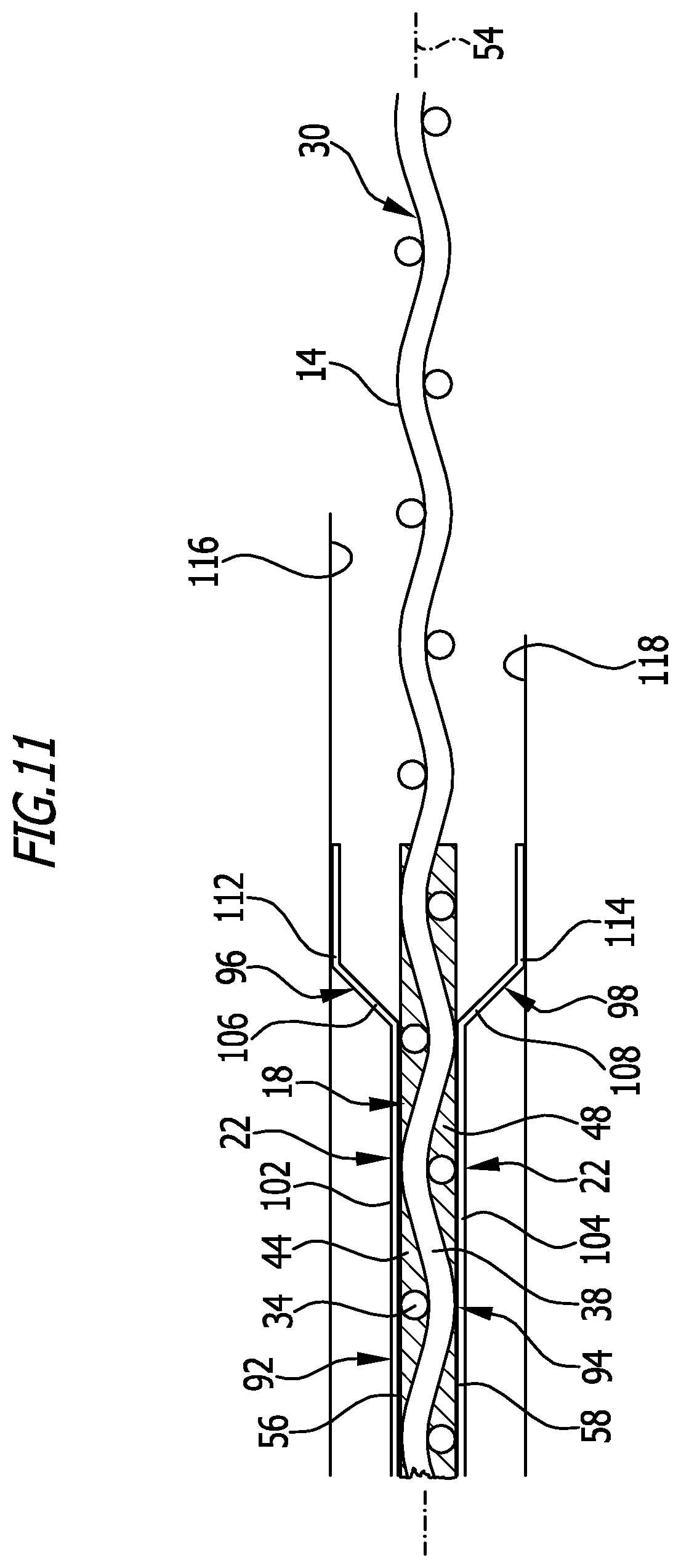 Patent US12345333 Figure 11 – Method for producing a functional element for flat seals and functional element for flat seals