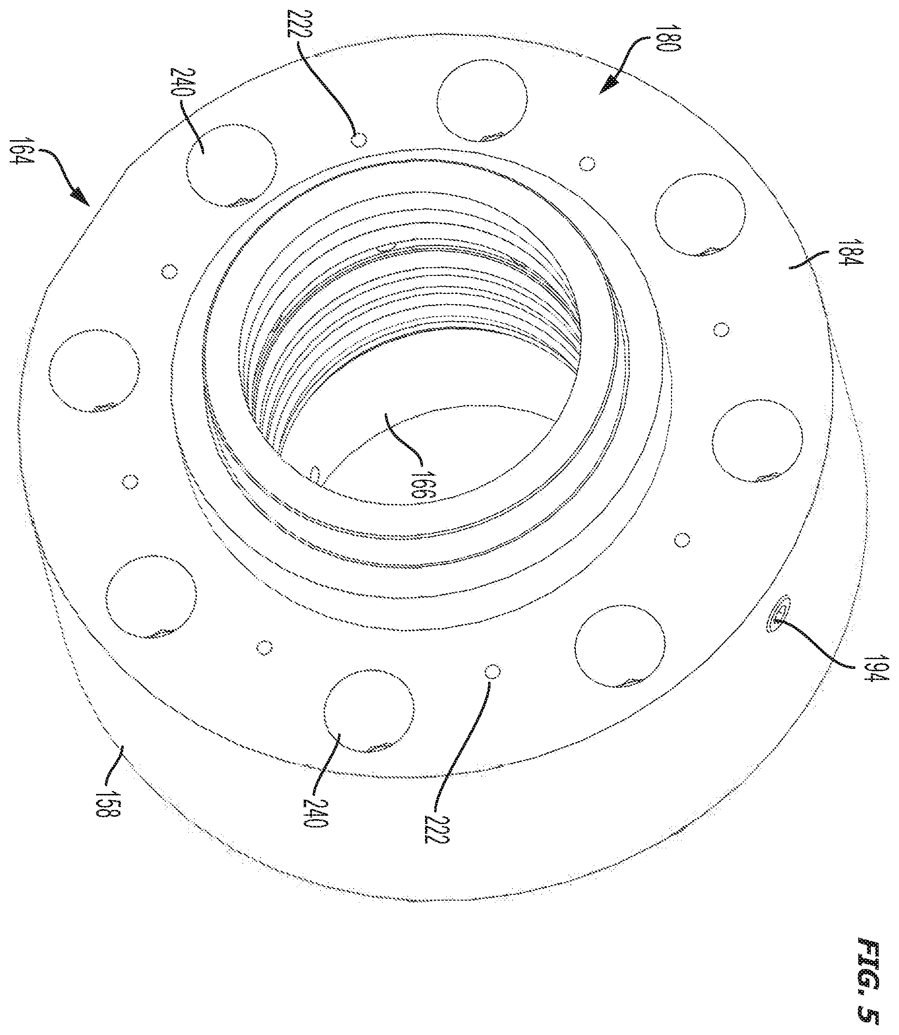 Patent US12345334 Figure 5 – Hydraulic fluid pump and stuffing box assembly for same