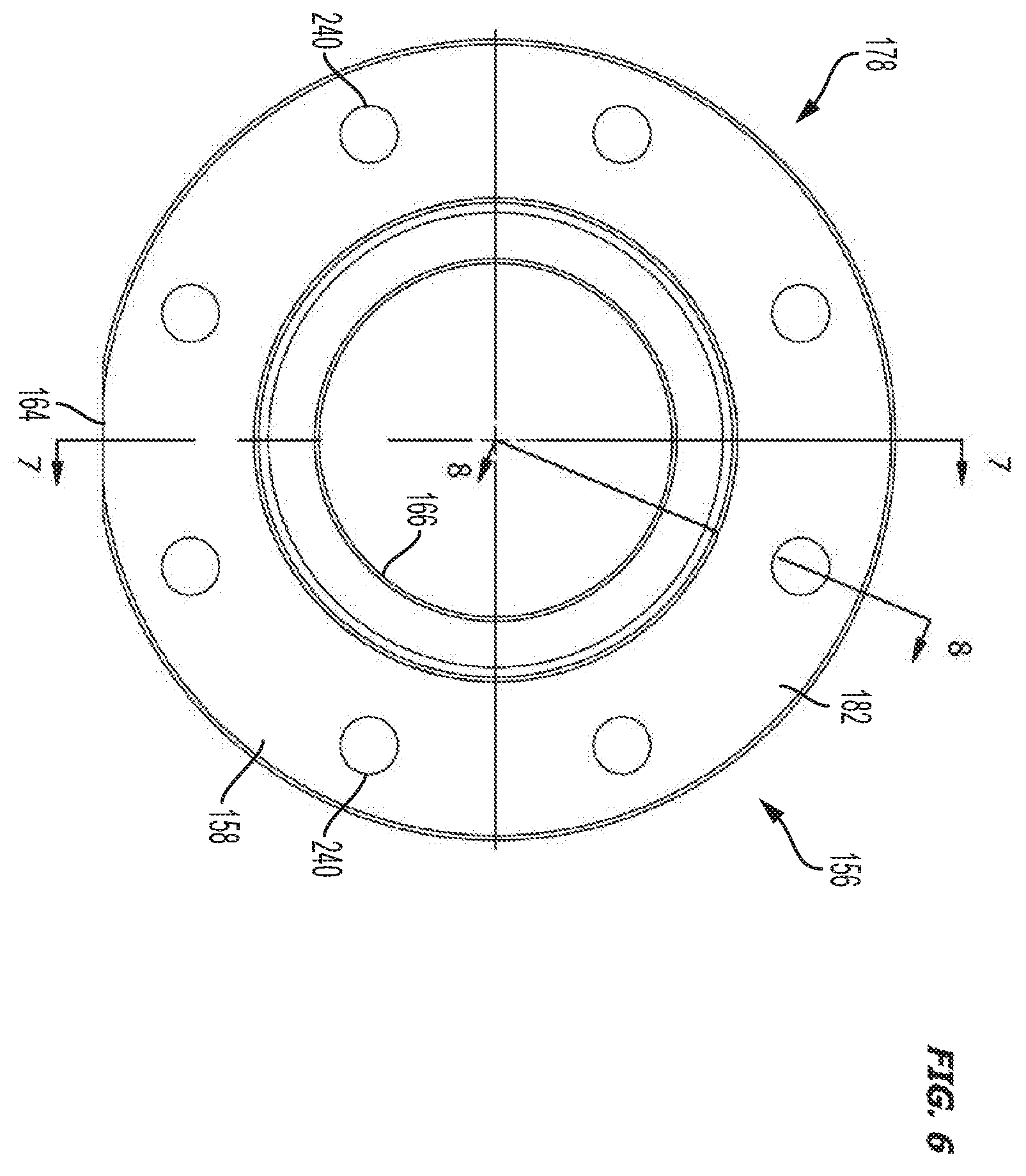 Patent US12345334 Figure 6 – Hydraulic fluid pump and stuffing box assembly for same