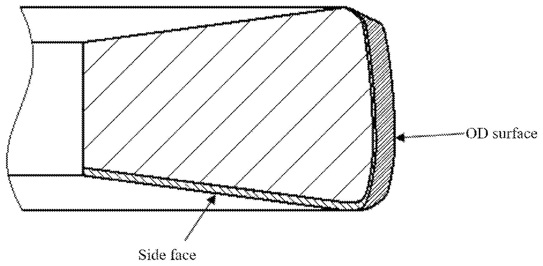 Patent US12345336 Figure 1 – Piston ring with hard plating, and preparation method therefor