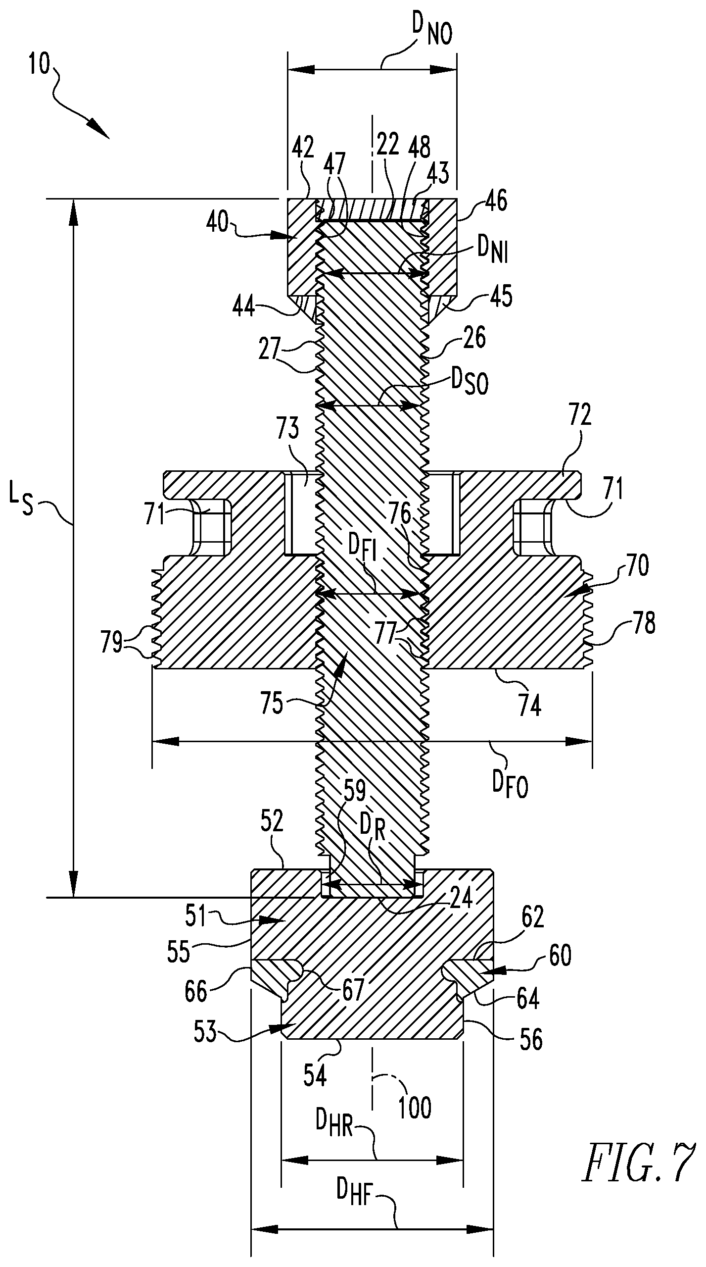 Patent US12345338 Figure 6 – Valve seat installation tool system