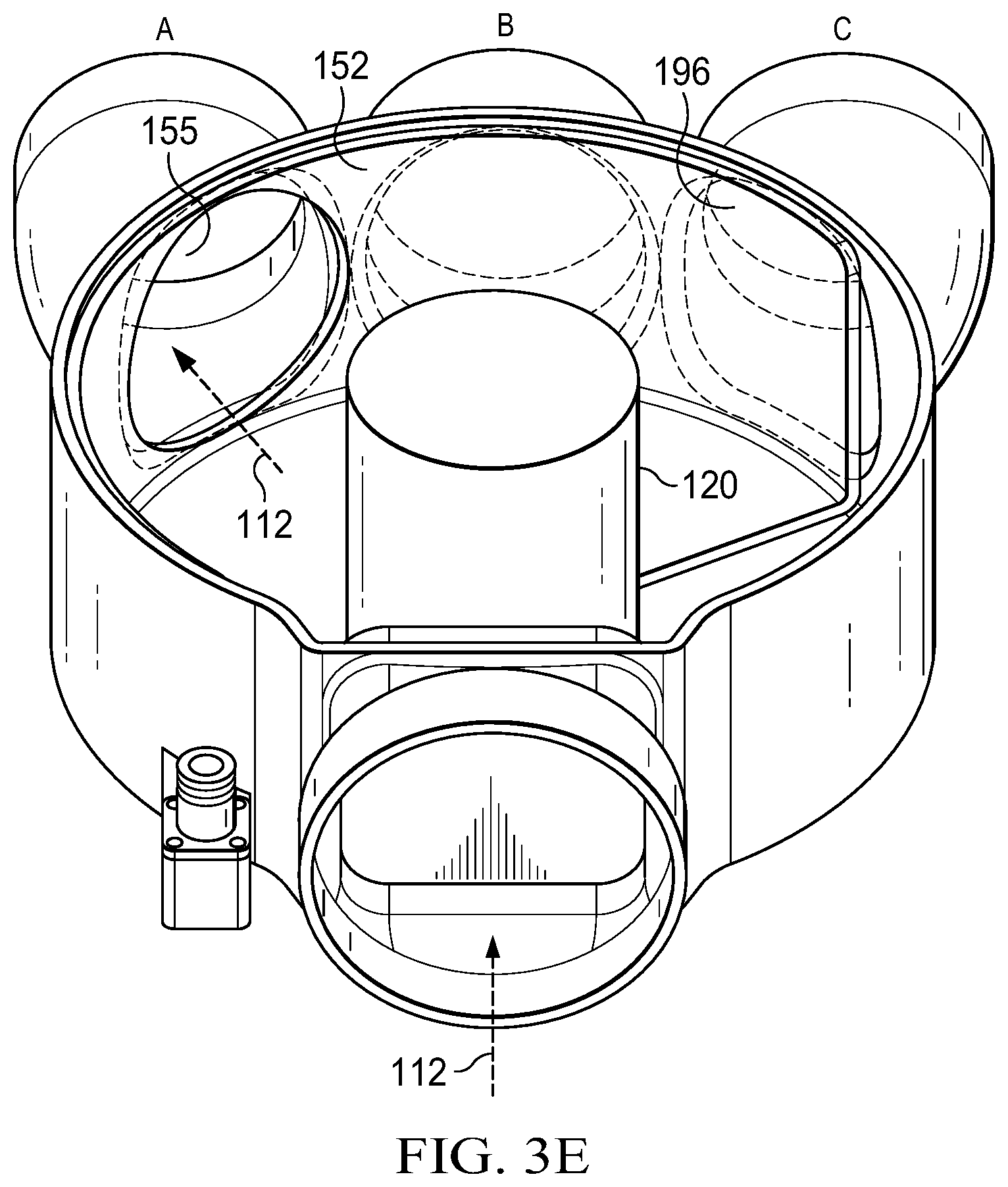 Patent US12345339 Figure 10 – Multi-way valve