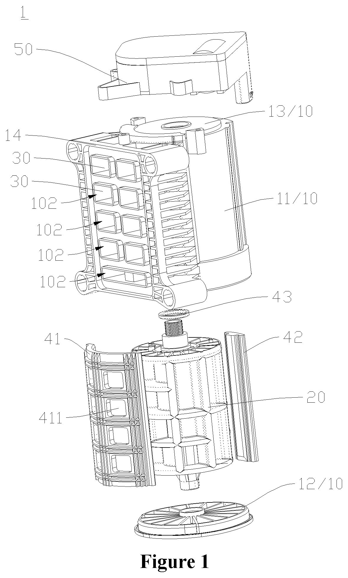 Patent US12345341 Figure 1 – Control valve