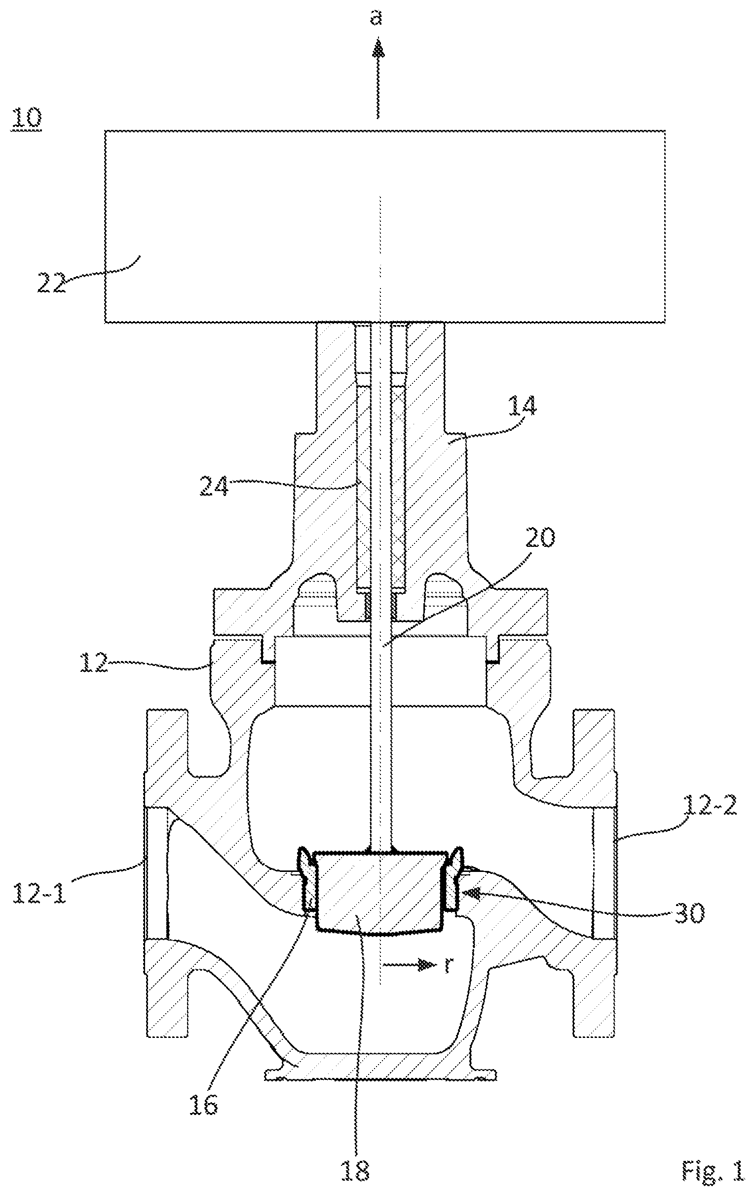 Patent US12345344 Figure 1 – Control valve