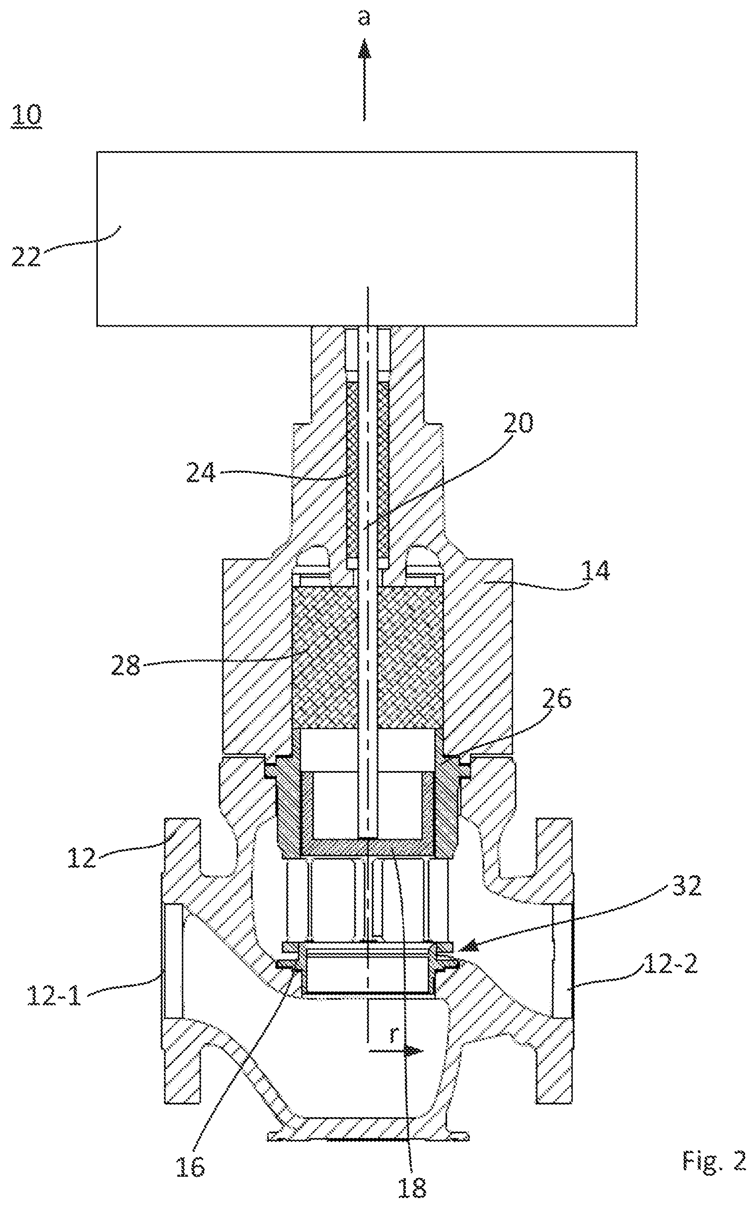 Patent US12345344 Figure 2 – Control valve