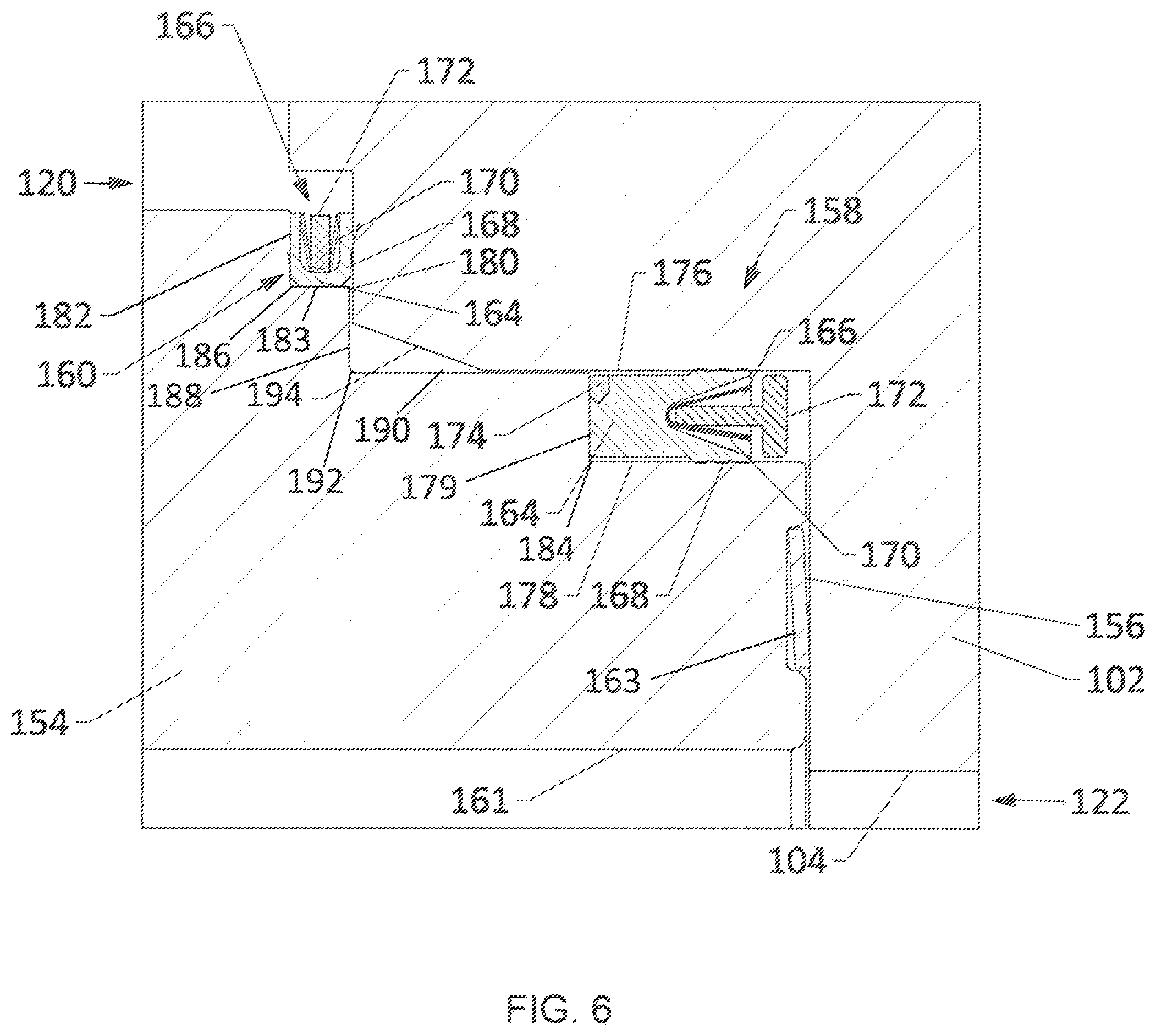Patent US12345345 Figure 6 – Gate valve and seat for a gate valve