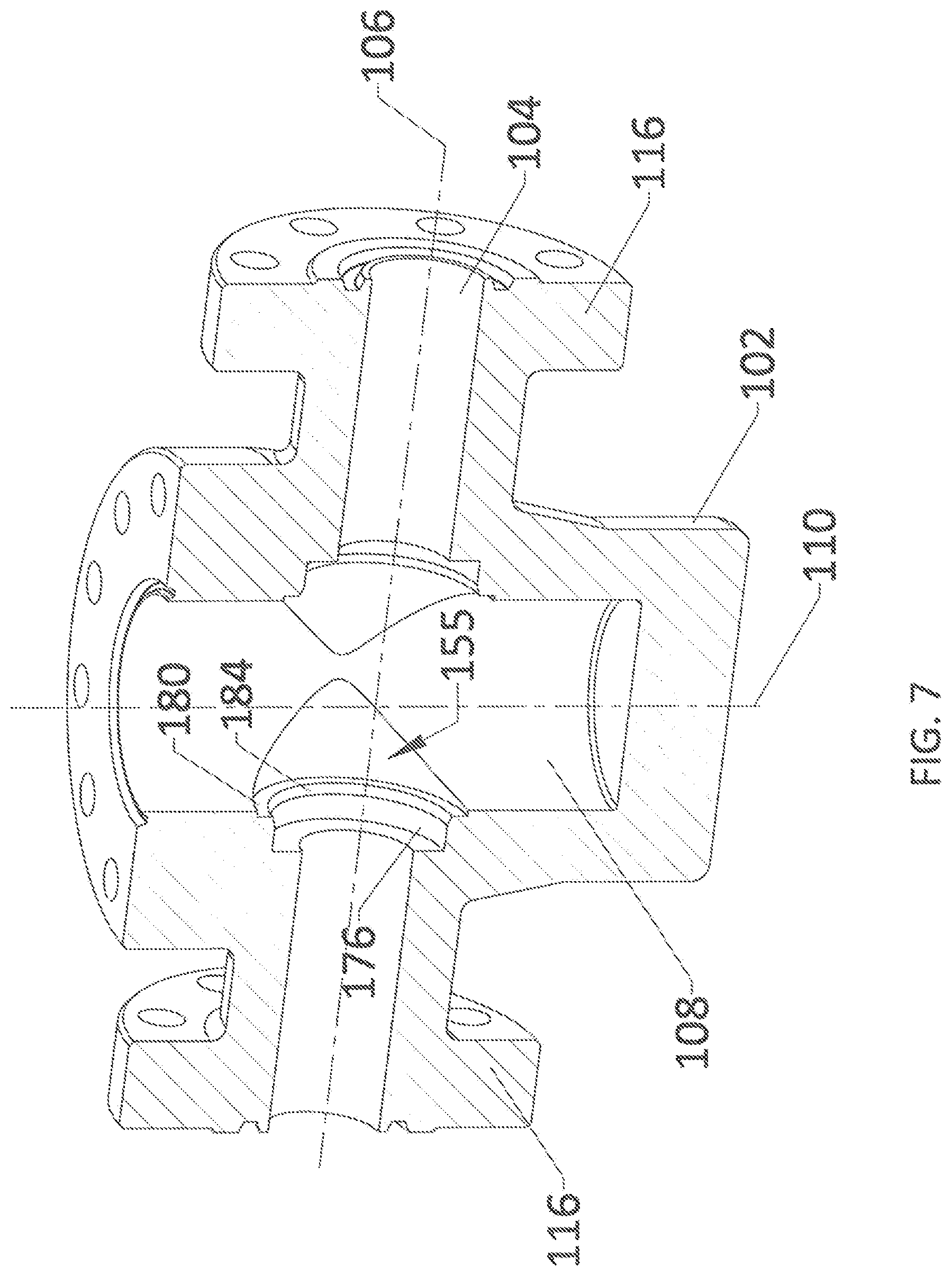 Patent US12345345 Figure 7 – Gate valve and seat for a gate valve