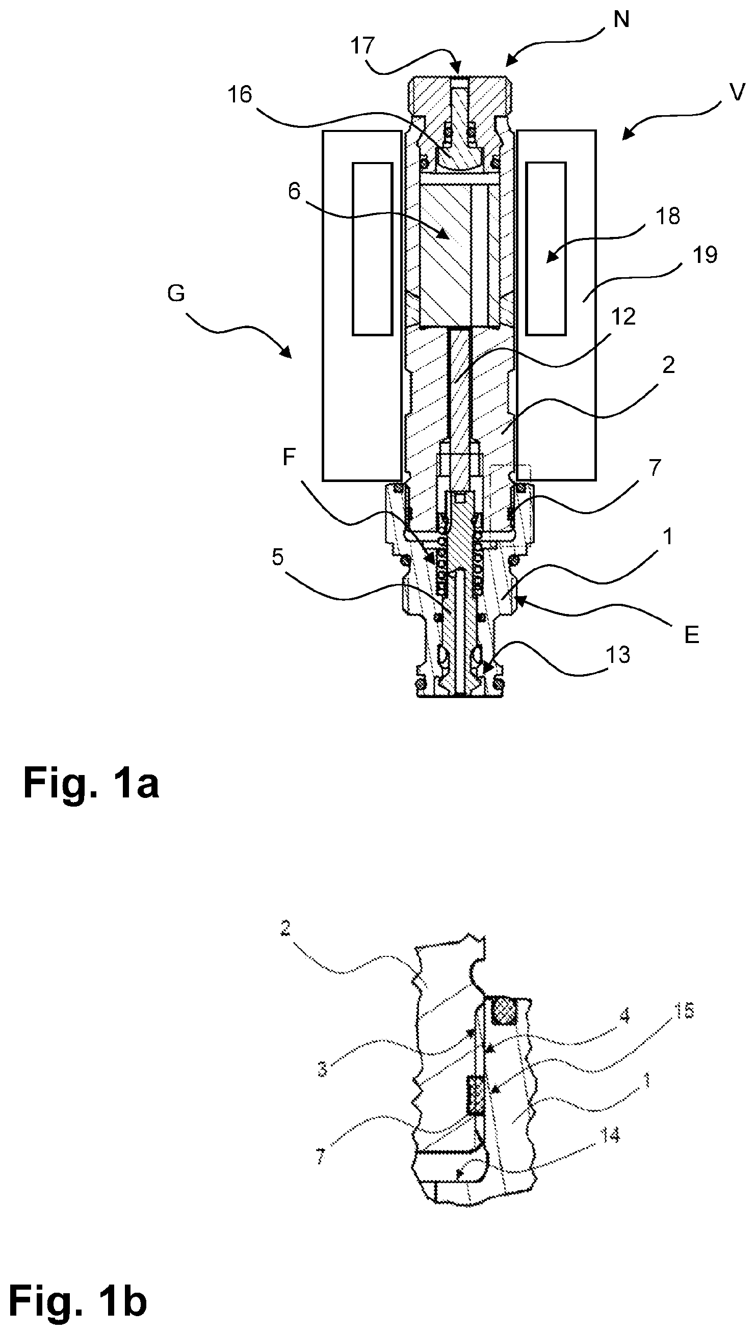 Patent US12345347 — Housing unit for a hydraulic valve and hydraulic valve — Figure 1